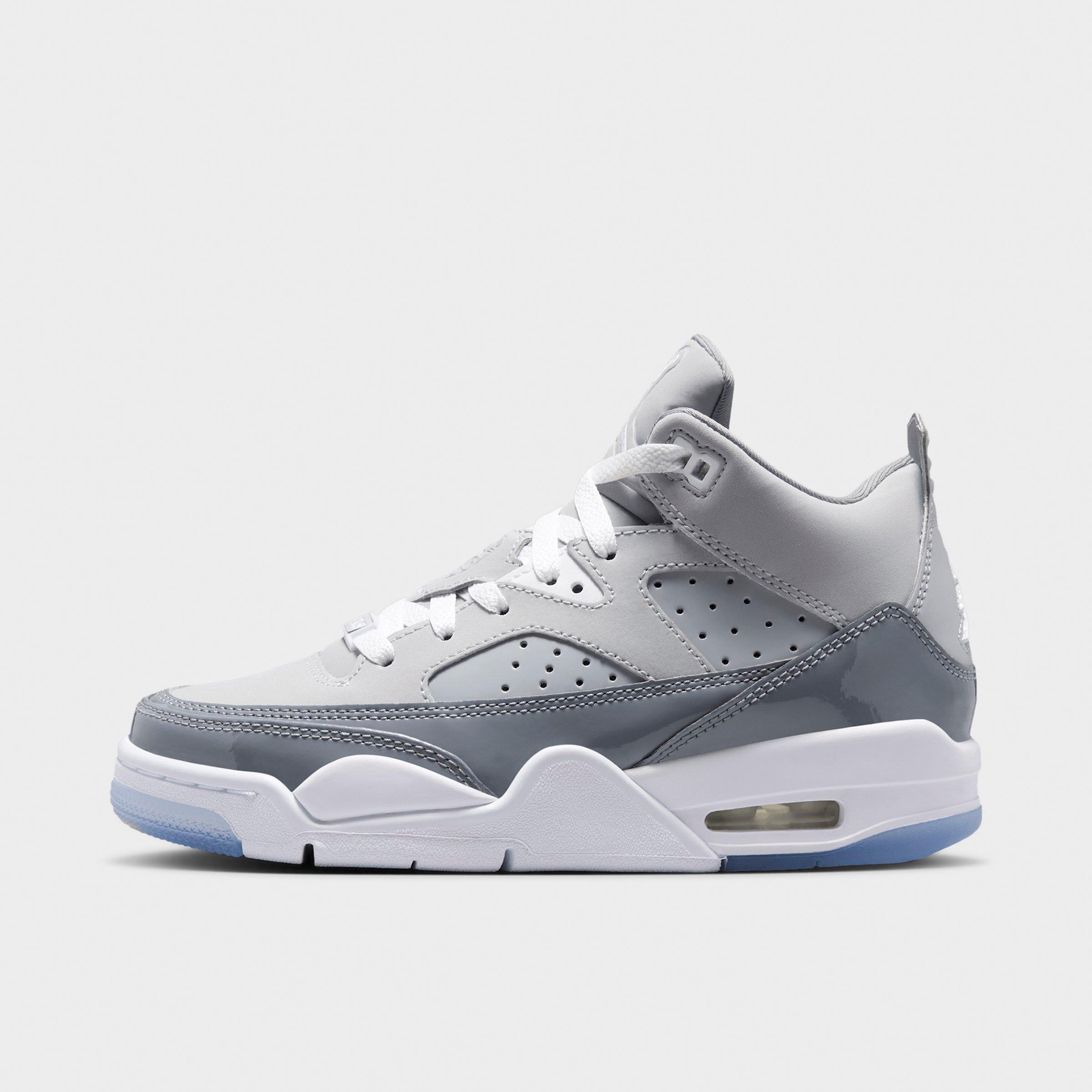 Jordan Big Kids Air Son of Mars Low Casual Shoes in Cool Grey/White/Wolf Grey Size: 5.5