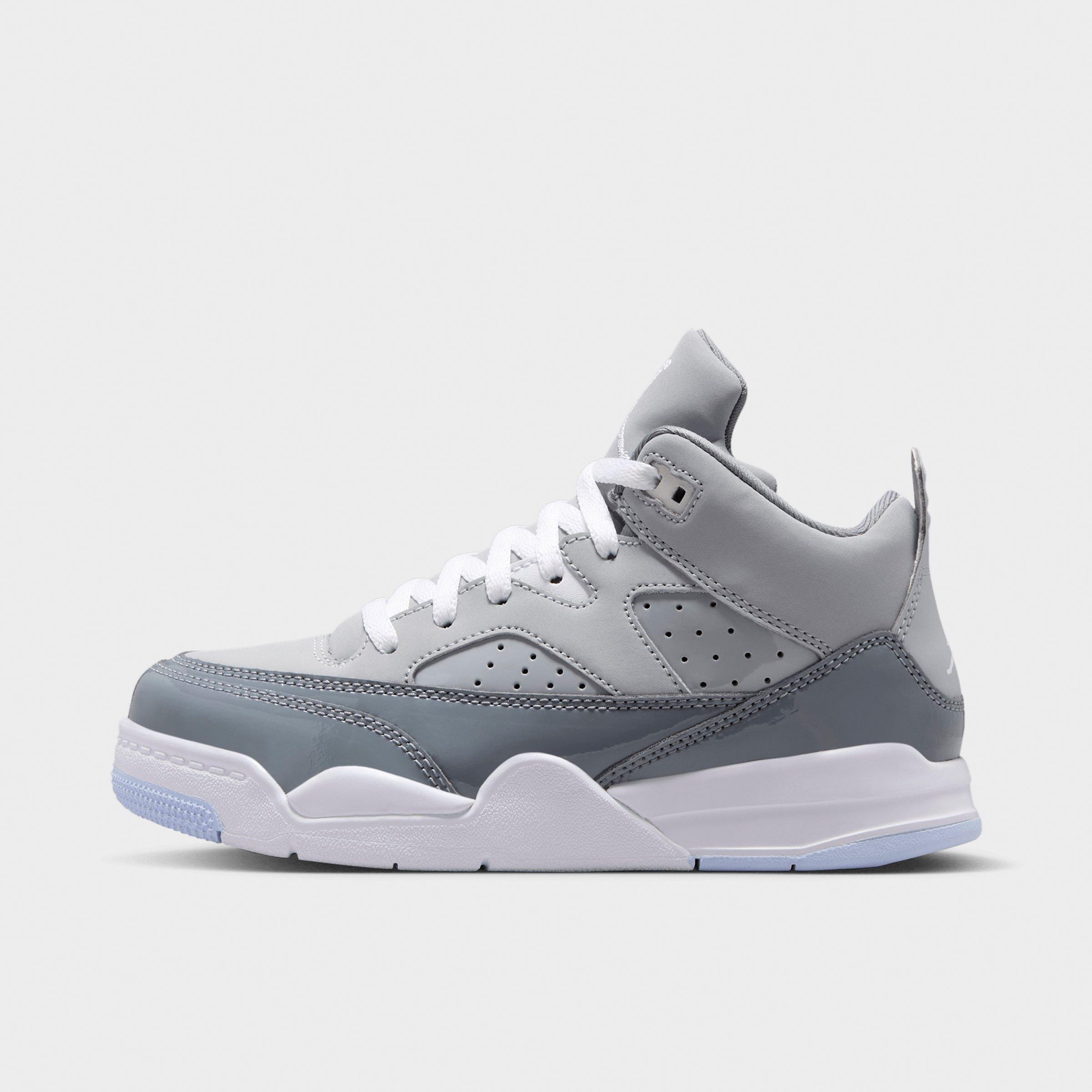 Jordan Little Kids Air Son of Mars Low Casual Shoes in Cool Grey/White/Wolf Grey Size: 11.5