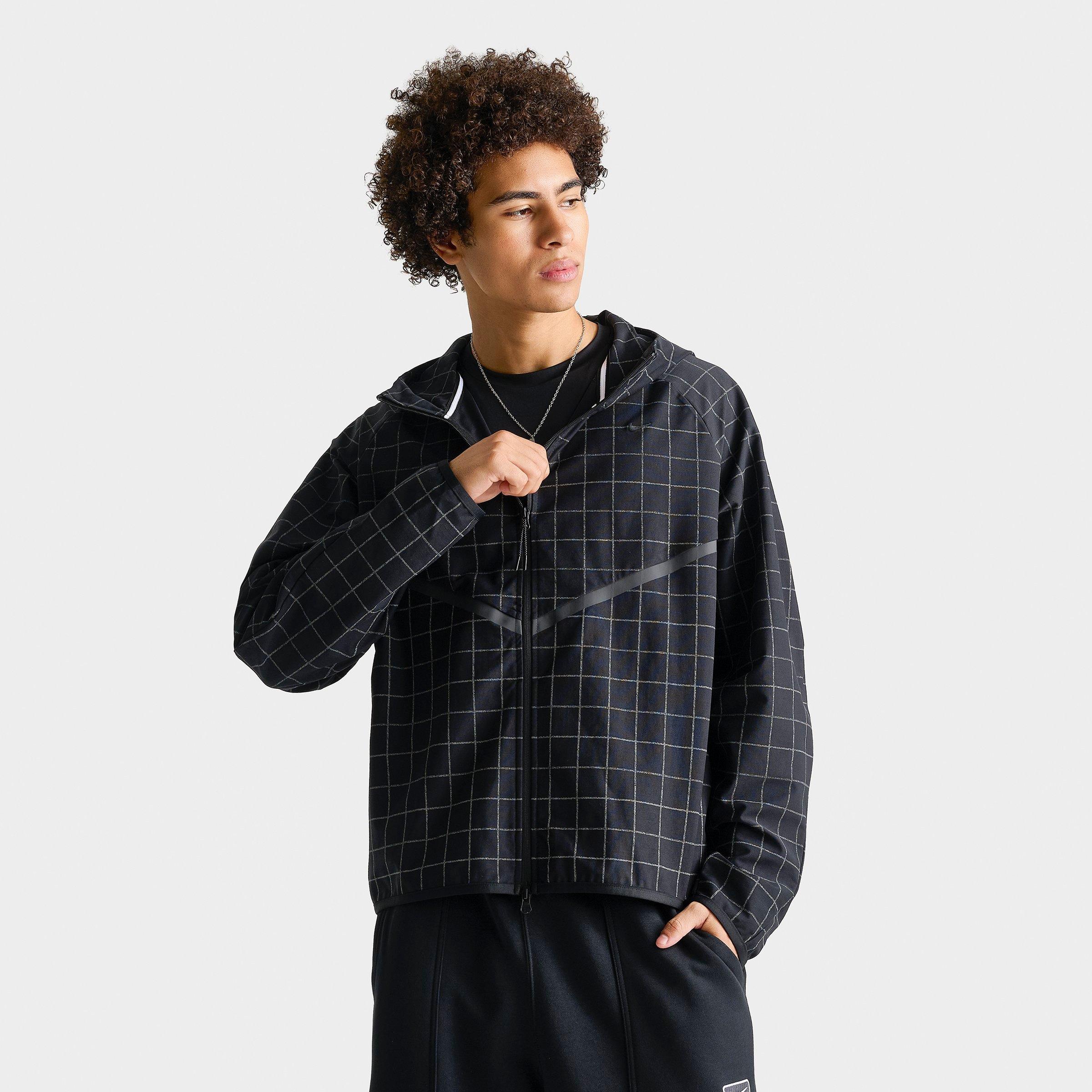 Nike Men's Dri-FIT Shori Knit Allover Print Loose Full-Zip Jacket