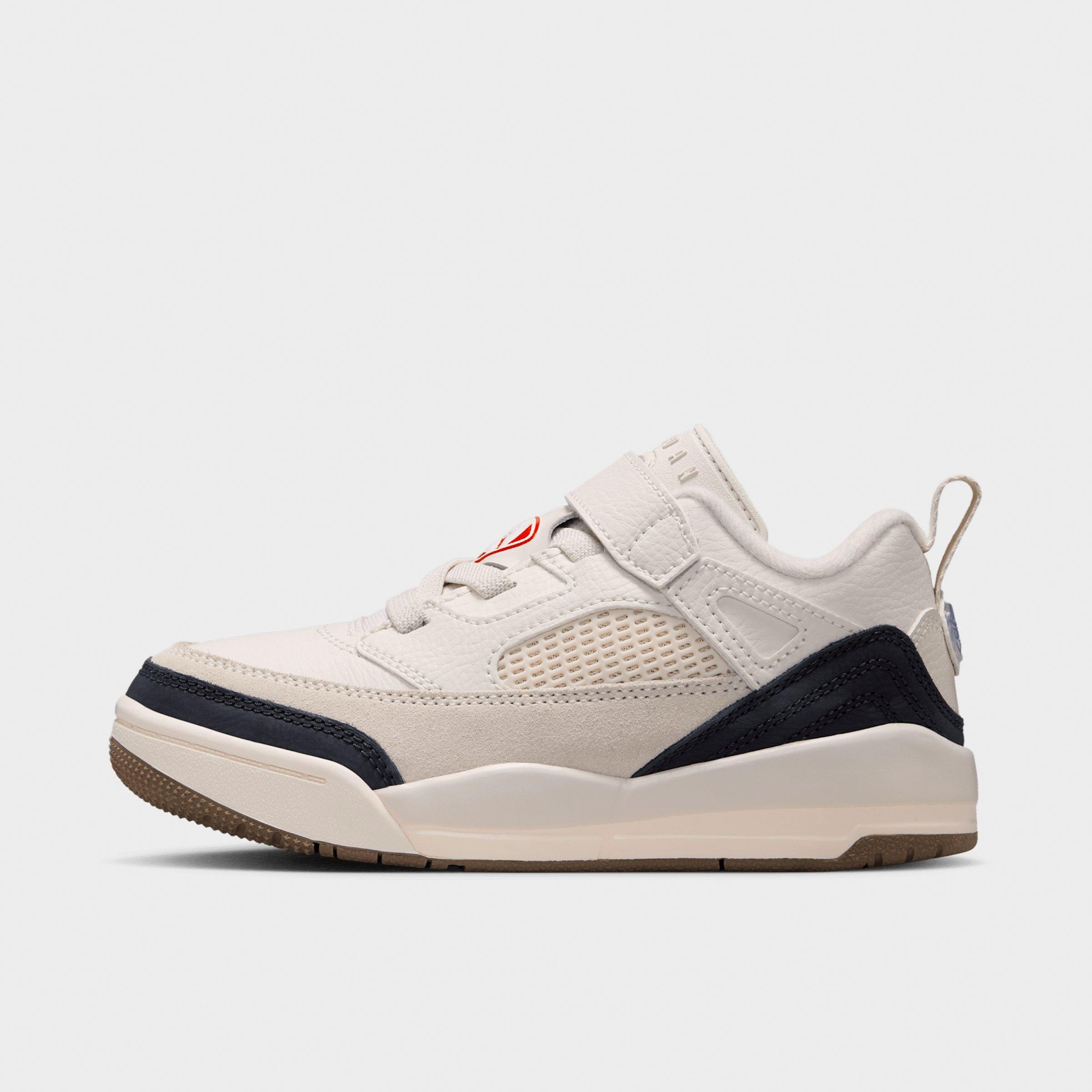 Jordan Little Kids Spizike Low FC Casual Shoes in Phantom/Sail/Old Royal Size: 1.0