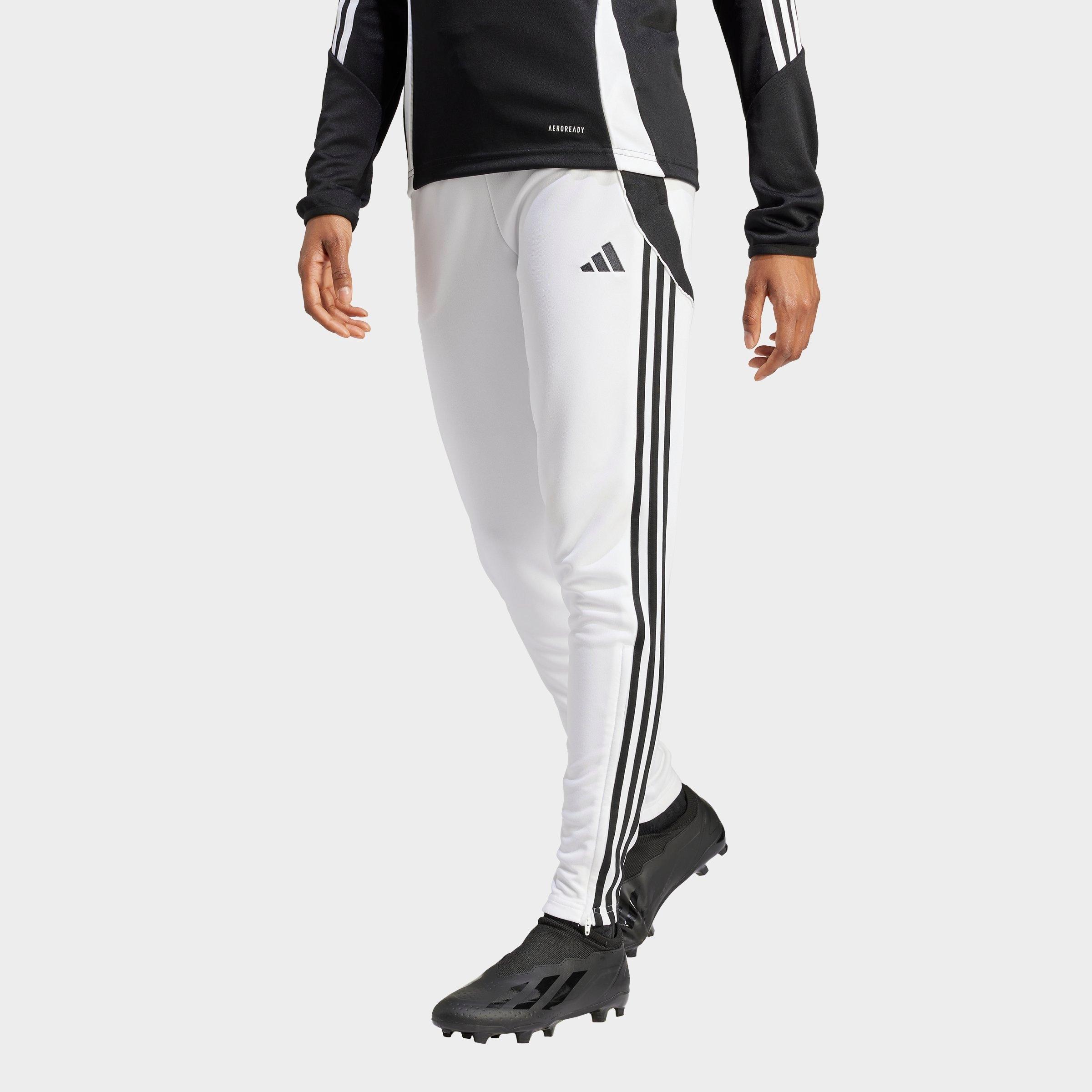 Adidas Women's Tiro 24 Track Pants in White/White Size Medium Polyester/Knit/Plastic