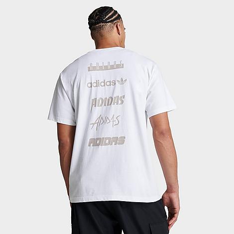 Adidas Originals Adidas Men's Originals Script T-shirt In White