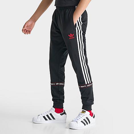Adidas Originals Adidas Kids' Originals Tape Jogger Pants In Black/white/red