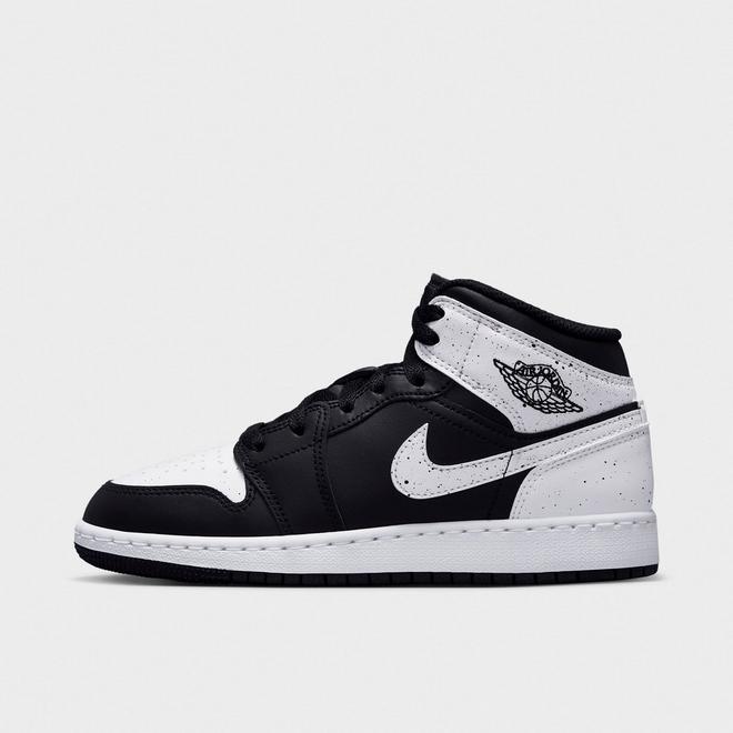 Big Kids' Air Jordan Retro 1 Mid Casual Shoes