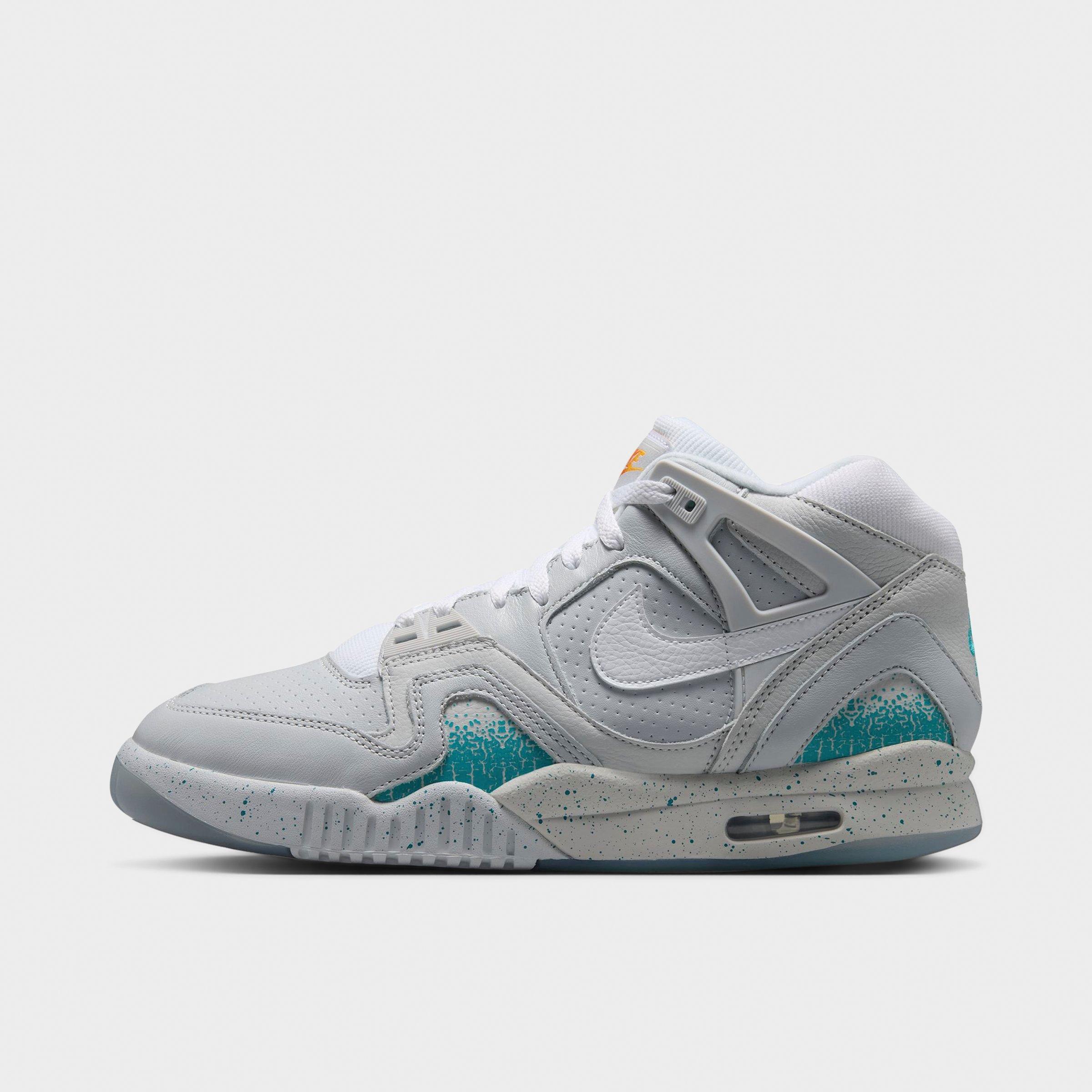 Nike Men's Air Tech Challenge 2 Casual Shoes in Photon Dust/Dusty Cactus/Picante Red Size: 9.0
