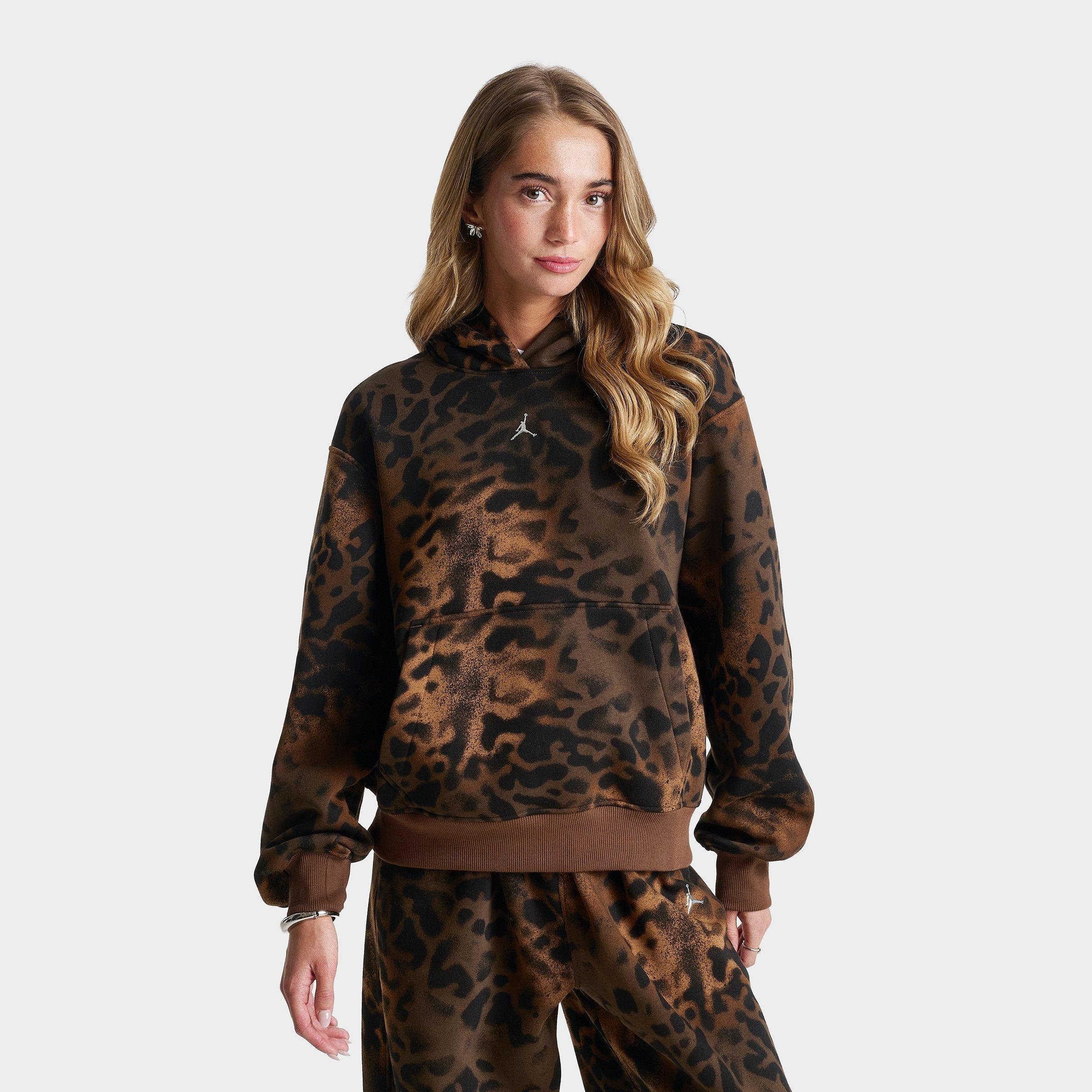 Jordan Women's Brooklyn Fleece Animal Print Pullover Hoodie