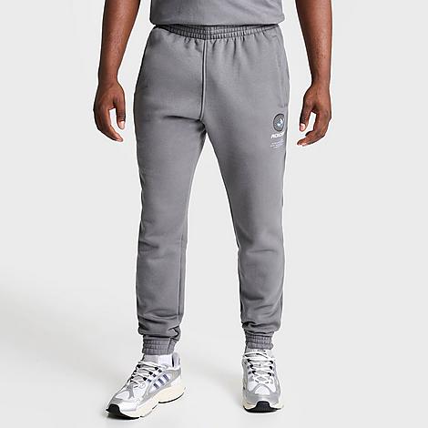 Adidas Originals Adidas Men's Originals Globe Graphic Jogger Pants In Grey