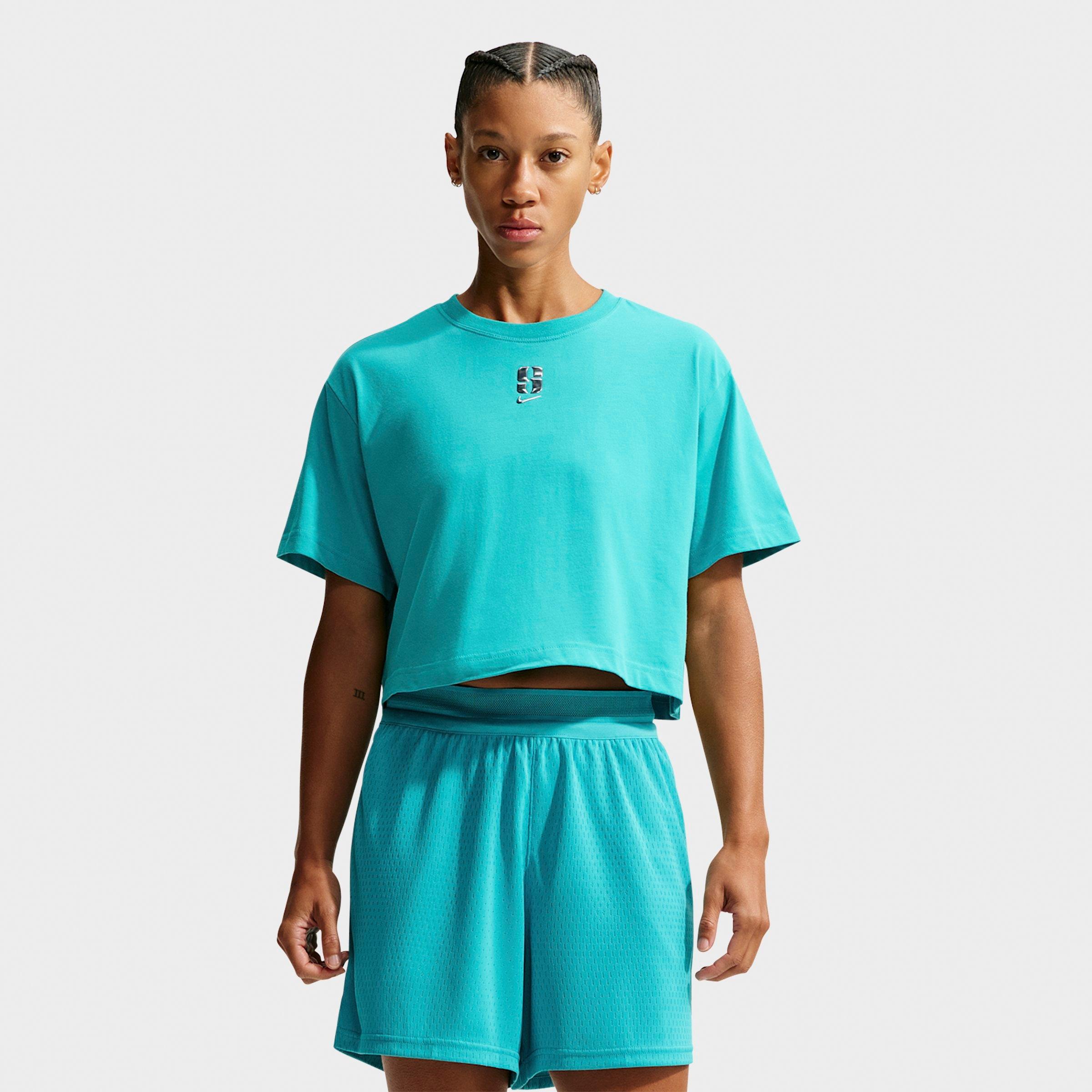 Nike Women's Sabrina Dri-FIT T-Shirt in Dusty Cactus Size: XL