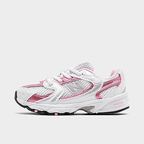New Balance Babies'  Girls' Toddler 530 Casual Shoes In White/pink Sugar