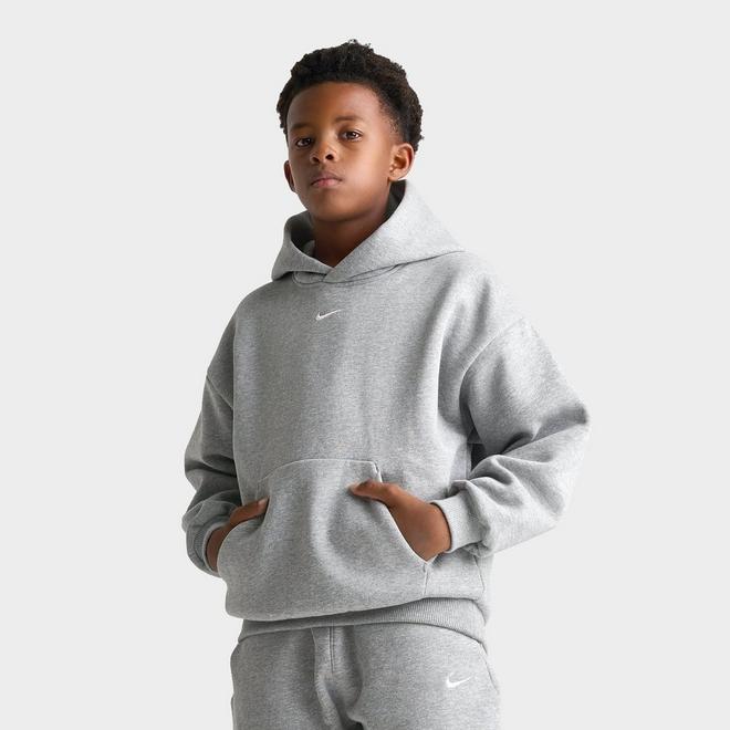 Big Kids' Nike Solo Swoosh Pullover Hoodie