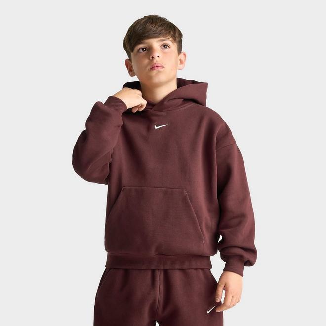Big Kids' Nike Solo Swoosh Pullover Hoodie