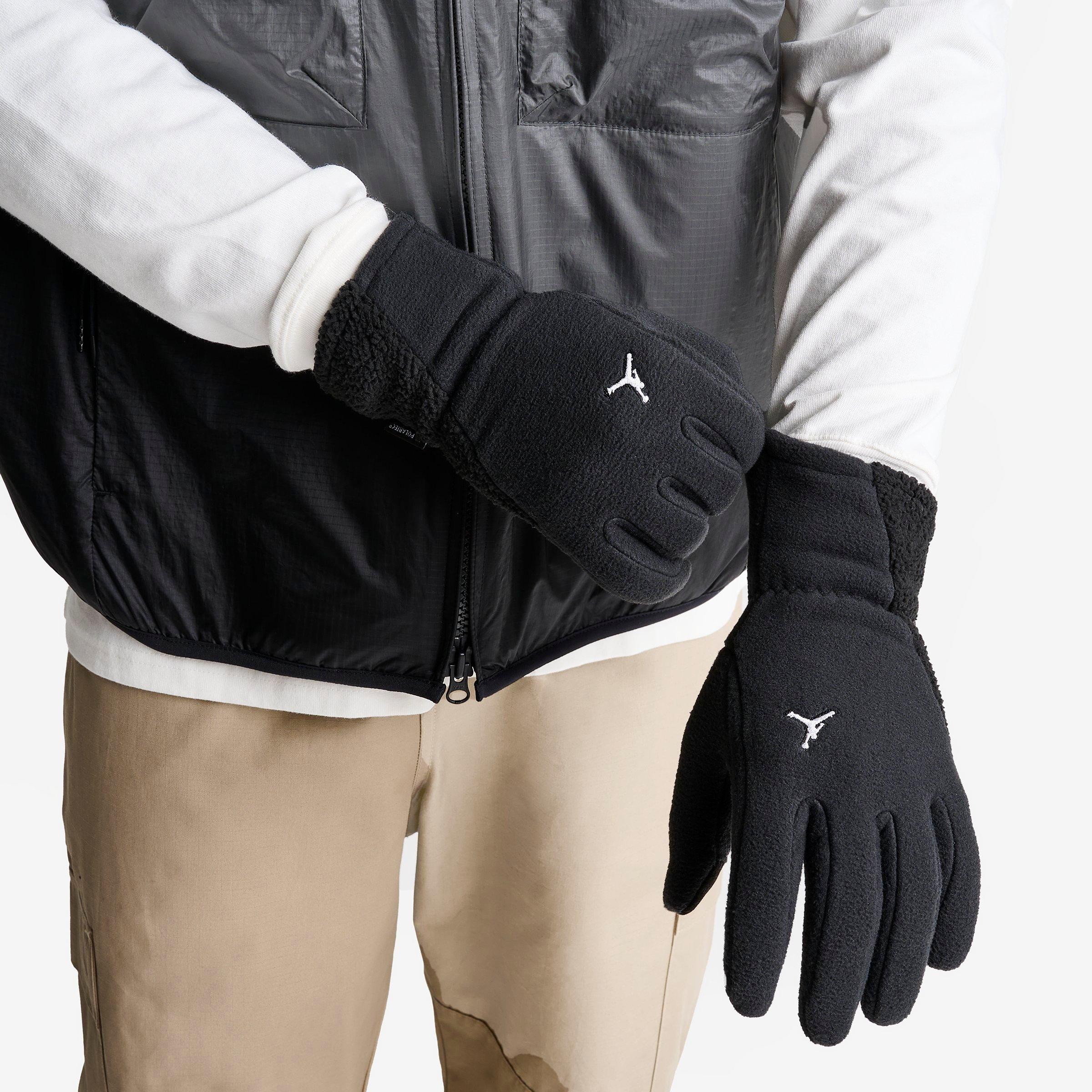 Nike Jordan Men's Fleece Gloves In Black