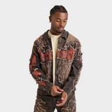 Men's Smoke Rise Ascended Deconstructed Denim Jacket | JD Sports