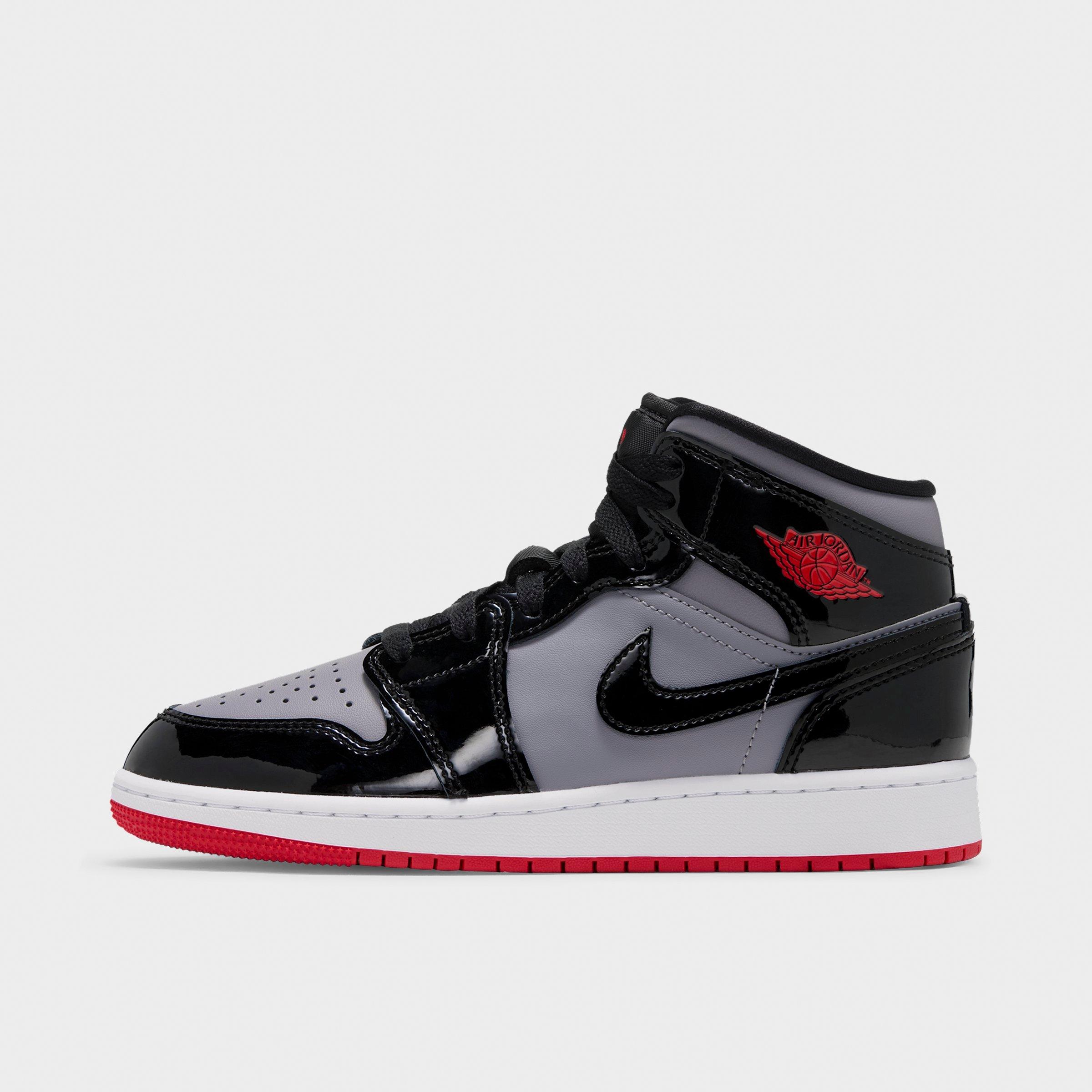 Jordan Girls' Big Kids Air Retro 1 Mid SE Multi Casual Shoes