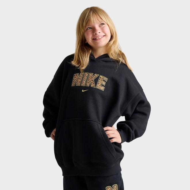 Girls' Big Kids' Nike Sportswear Studio Oversized Pullover Hoodie