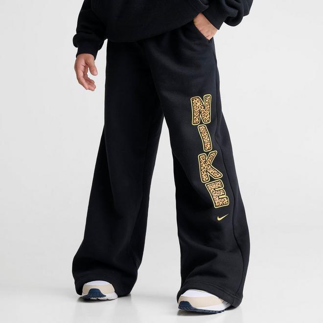 Girls' Big Kids' Nike Sportswear Studio Open-Hem Sweatpants