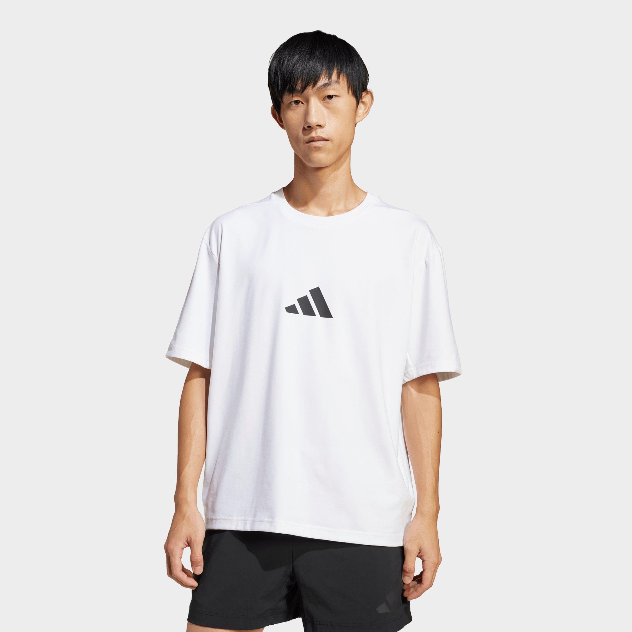 adidas Men's Sportswear Z. N.E. Loose T-Shirt in White Size: Medium