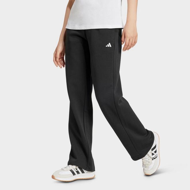 Women's adidas Sportswear Essentials Small Logo Feel Cozy Open-Hem Pants