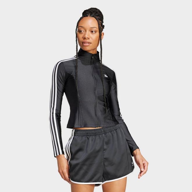 Women's adidas Originals adicolor 3-Stripes Slim Full-Zip Track Top
