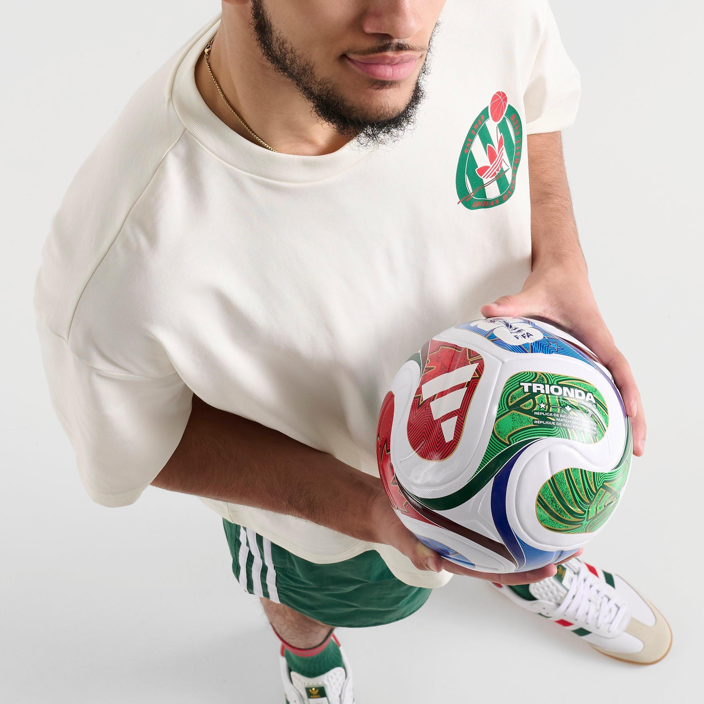 adidas FIFA World Cup 26 Trionda League Soccer Ball in White/Team Royal Blue/Solar Blue Size: NOSIZE