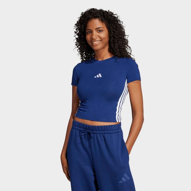 Women's adidas Essentials 3-Stripes Slim Baby T-Shirt