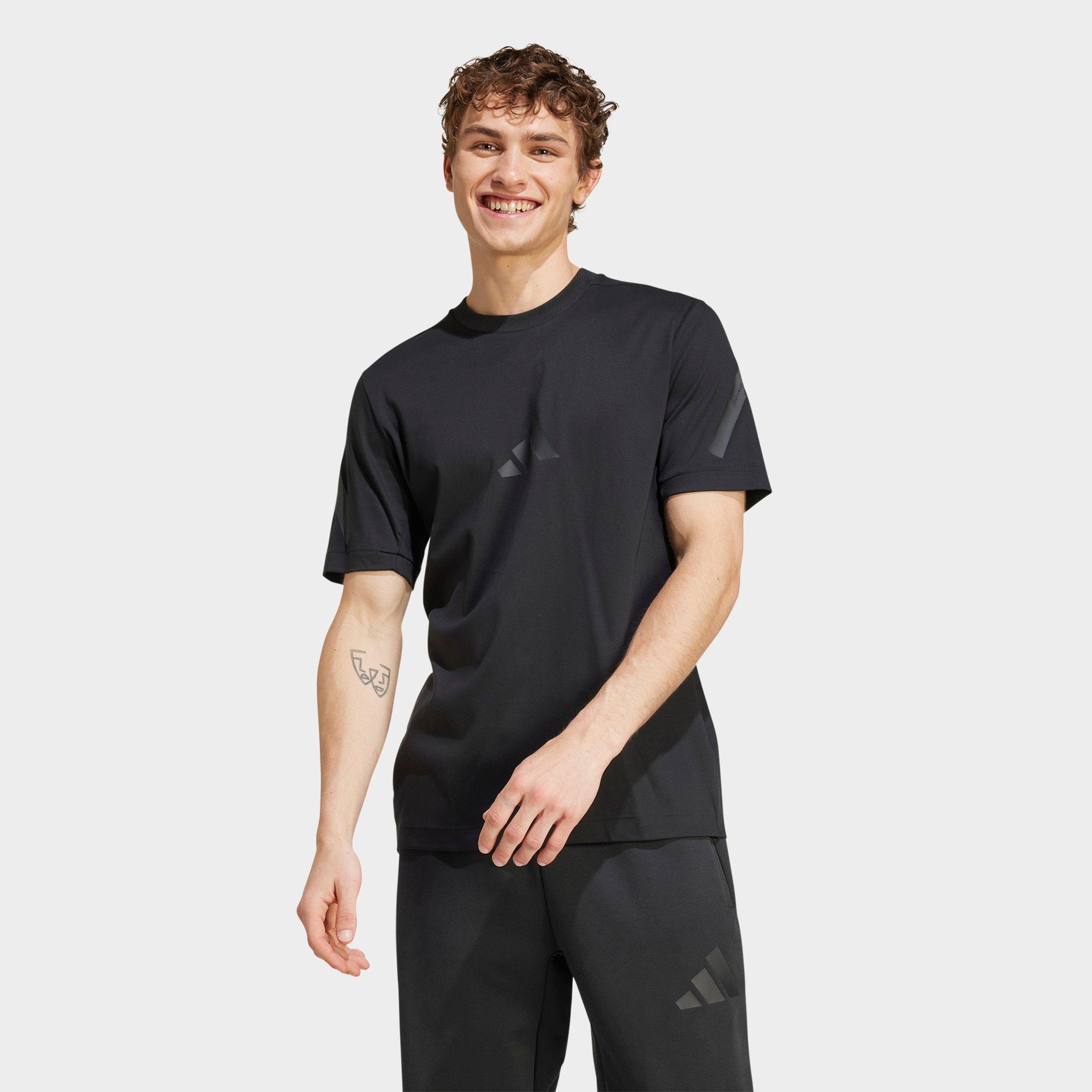 adidas Men's Z. N.E. T-Shirt in Black Size: Small