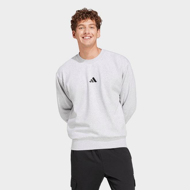 Men's adidas Essentials Feelcozy Fleece Crewneck Sweatshirt