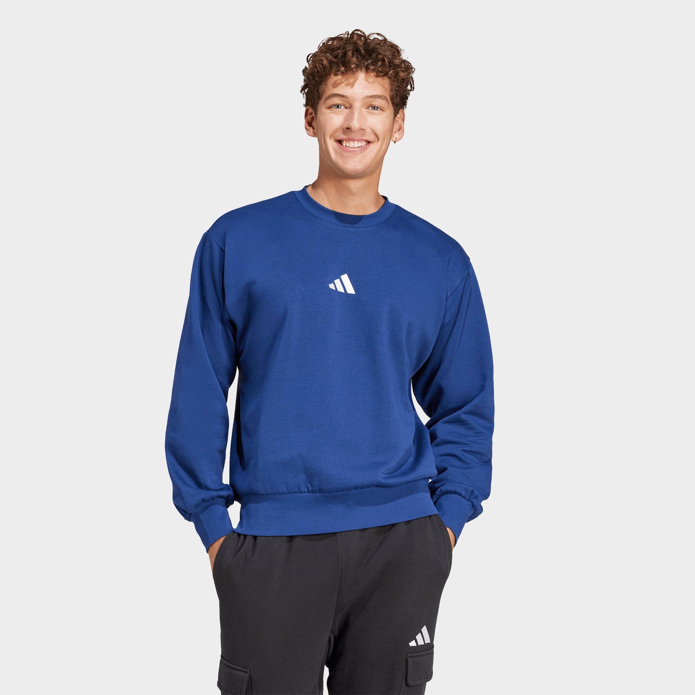 adidas Men's Essentials Feelcozy Fleece Crewneck Sweatshirt