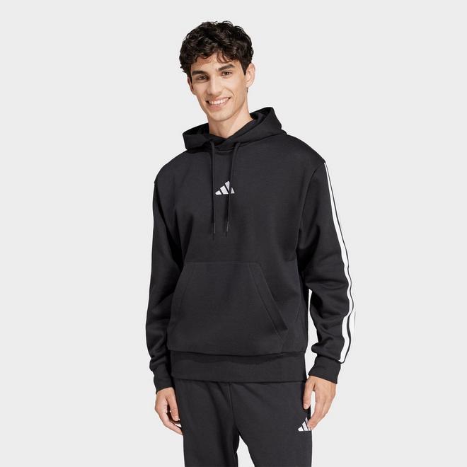 Men's adidas Essentials 3-Stripes Fleece Pullover Hoodie