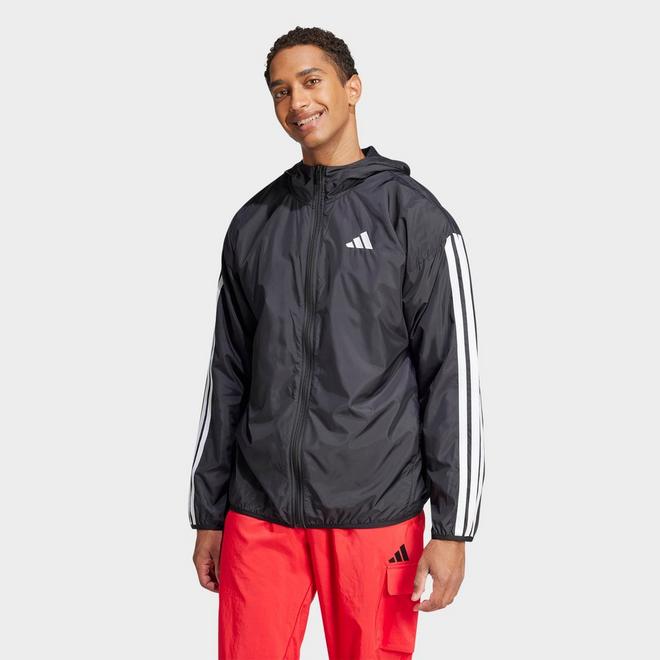 Men's adidas Essentials 3-Stripes Full-Zip Windbreaker Jacket