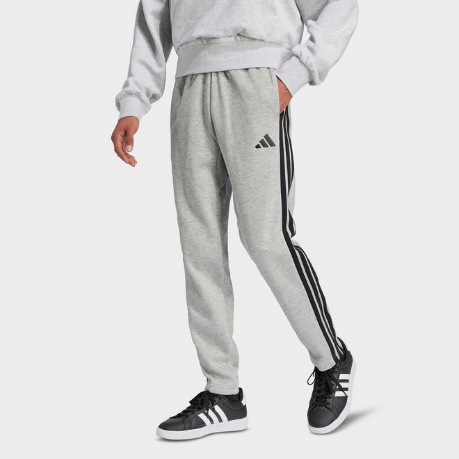 Men's adidas Essentials 3-Stripes Open Hem Fleece Pants