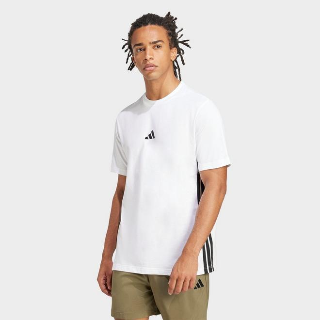 Men's adidas Essentials 3-Stripes Single-Jersey T-Shirt