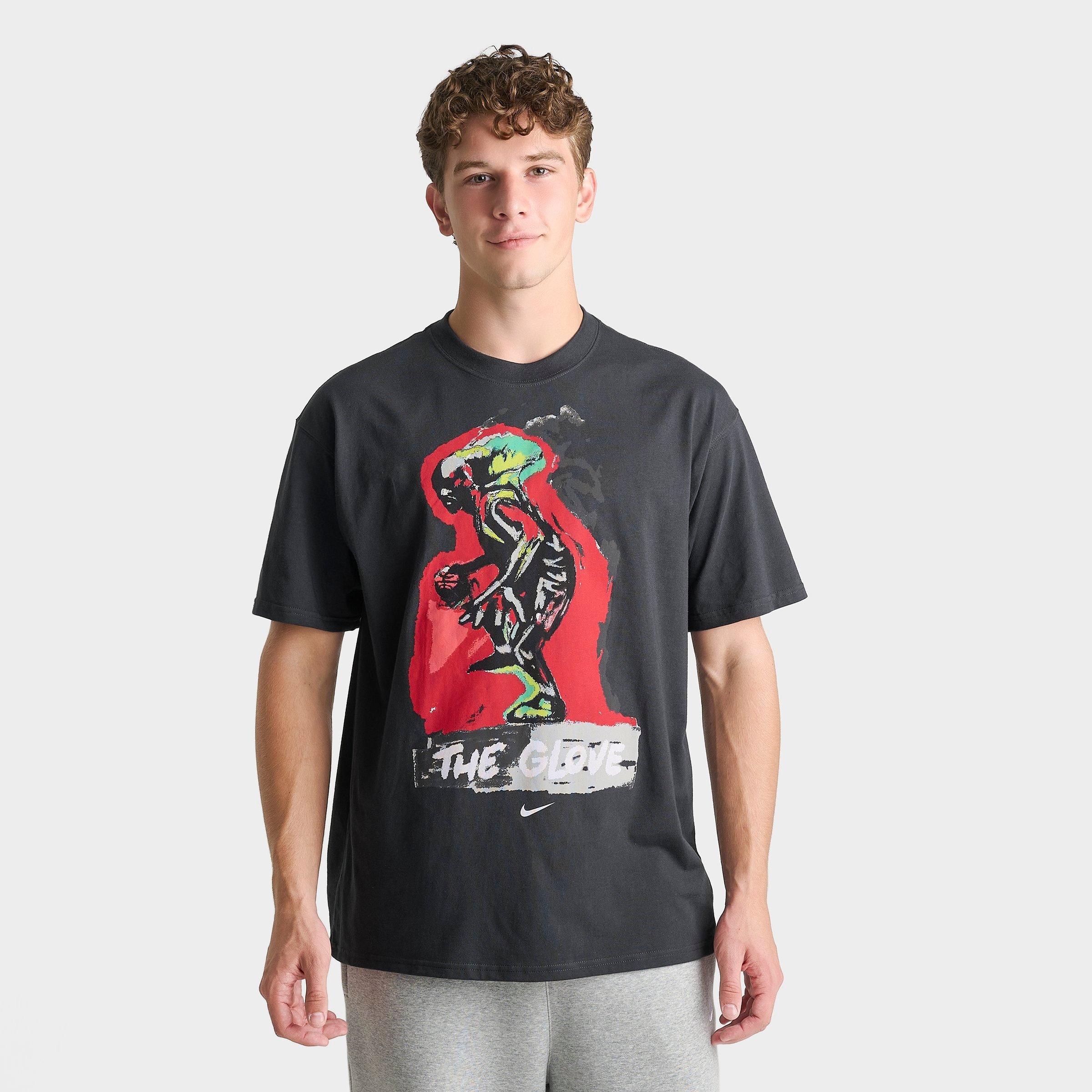 Nike Men's Sportswear Max 90 "The Glove" Short-Sleeve T-Shirt in Off Noir Size: Medium