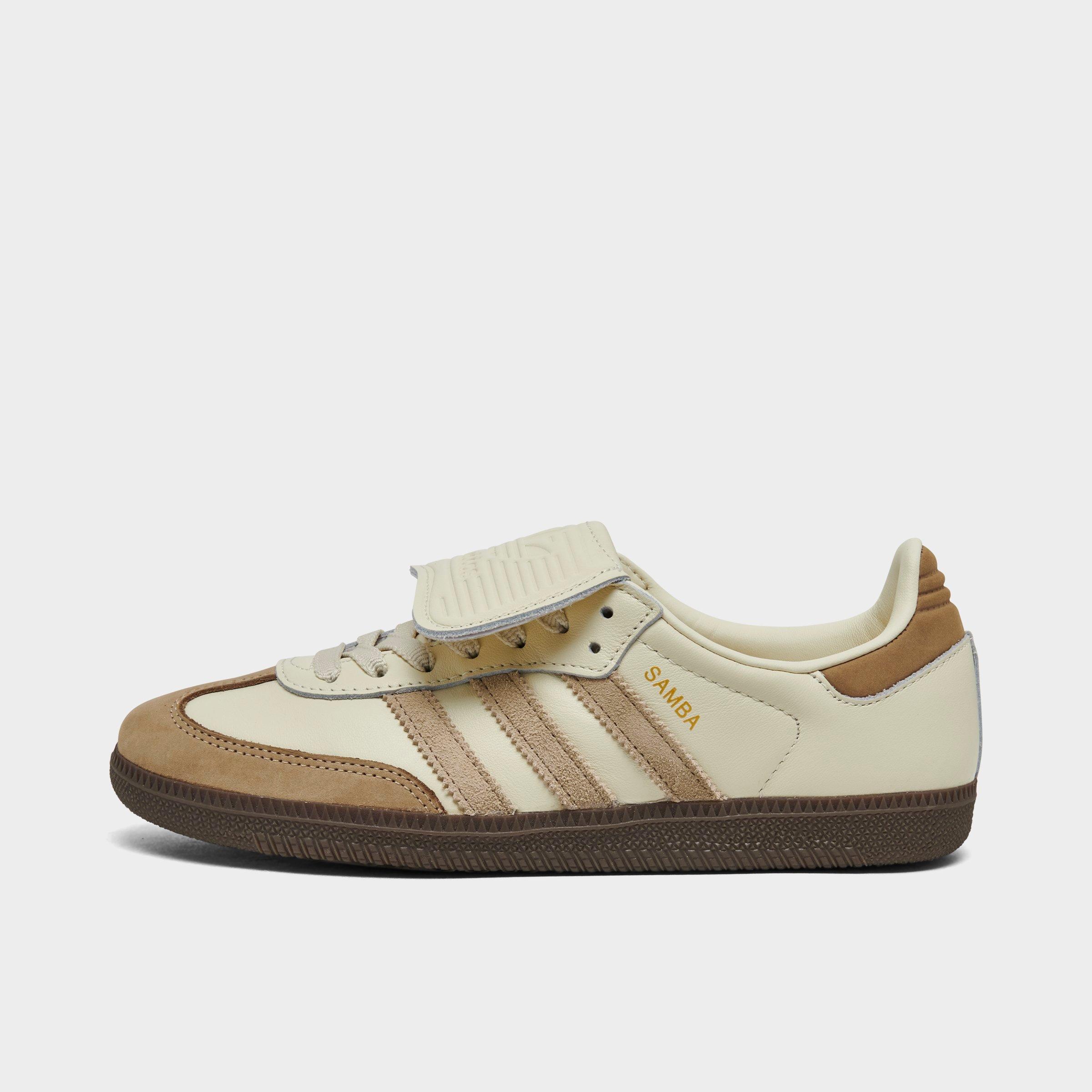 Adidas Women's Originals Samba Long Tongue Casual Shoes in Beige/Cream White Size 10.5 Suede