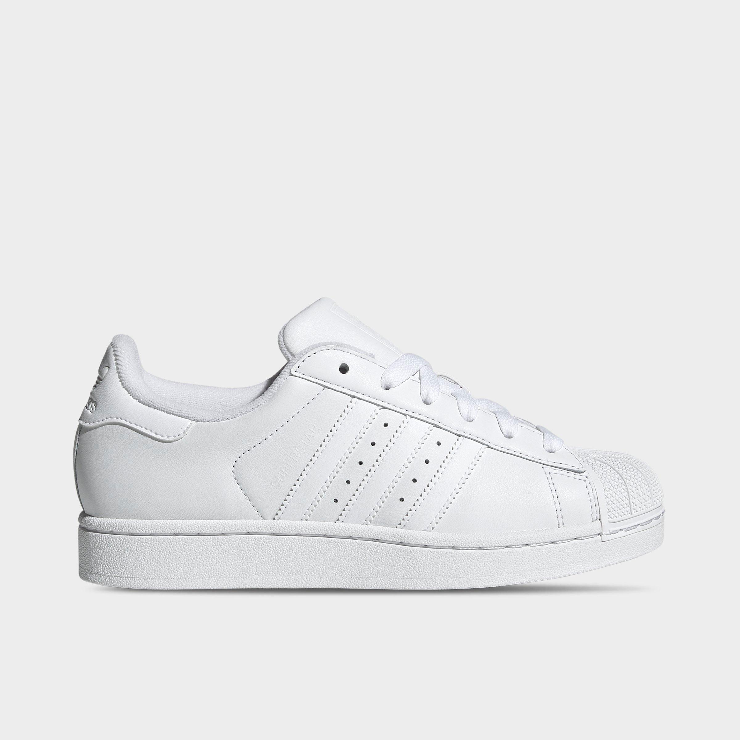 Adidas Women's Originals Superstar II Casual Shoes in White/White Size 7.5 Leather