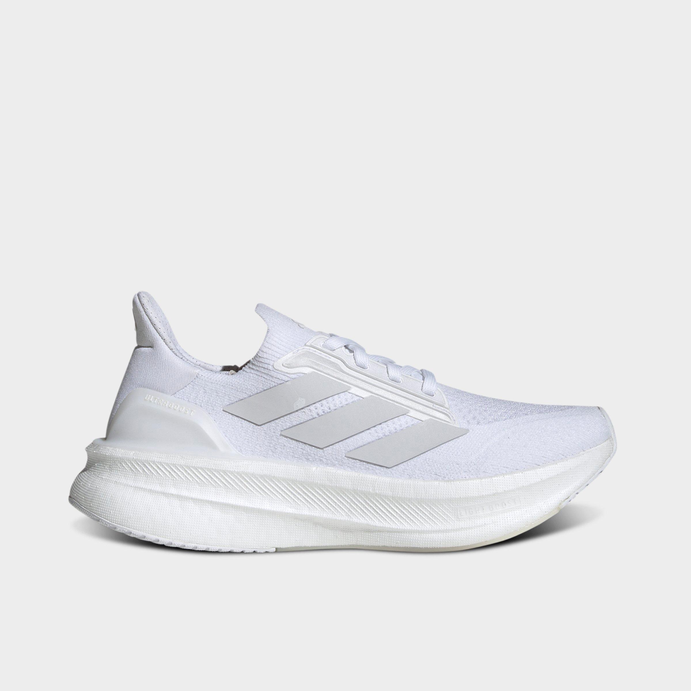 adidas Women's Ultraboost 5X Running Shoes in Cloud White/Cloud White/Core Black Size: 6.0