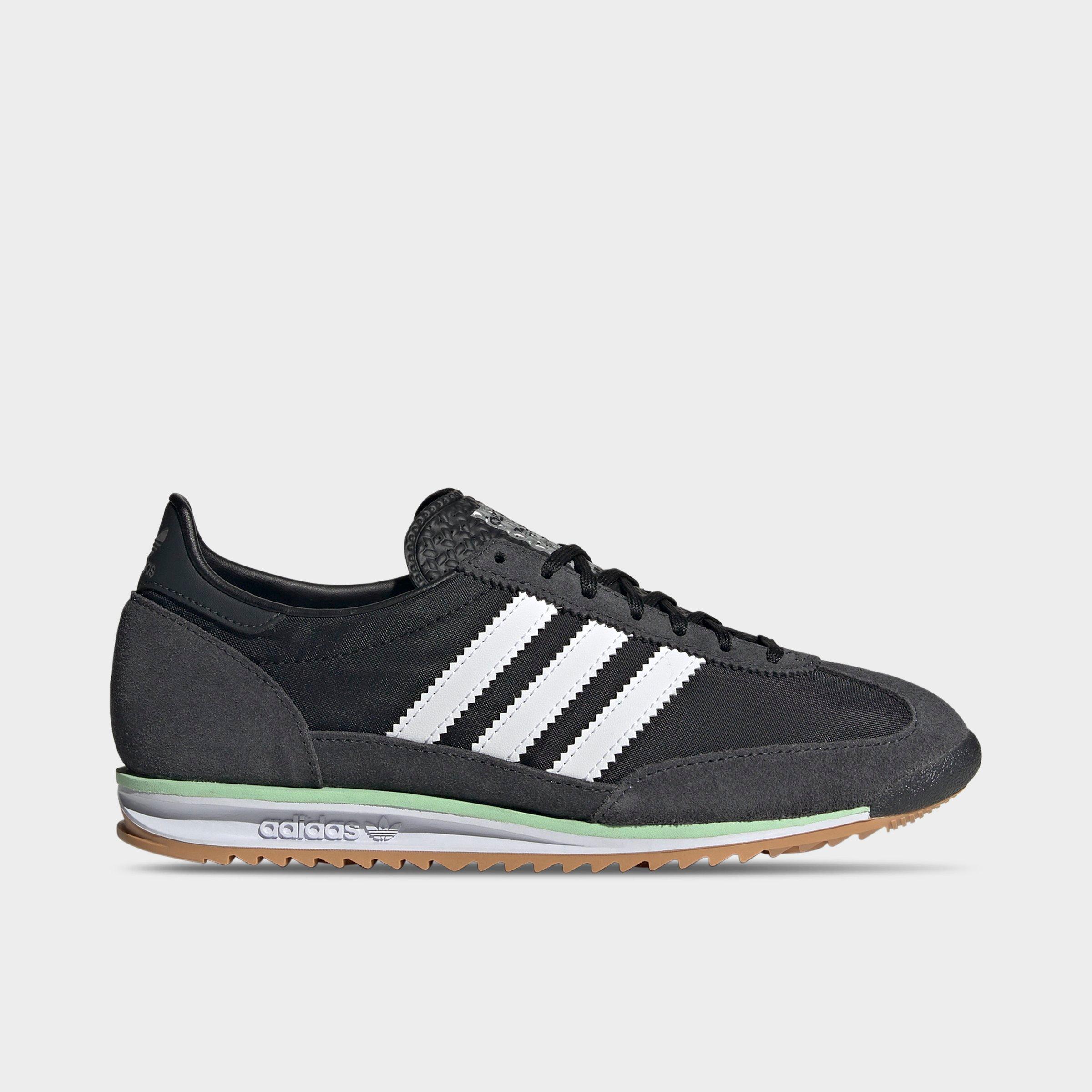 Adidas Women's Originals SL 72 Casual Shoes in Black/Black Size 10 Leather/Nylon