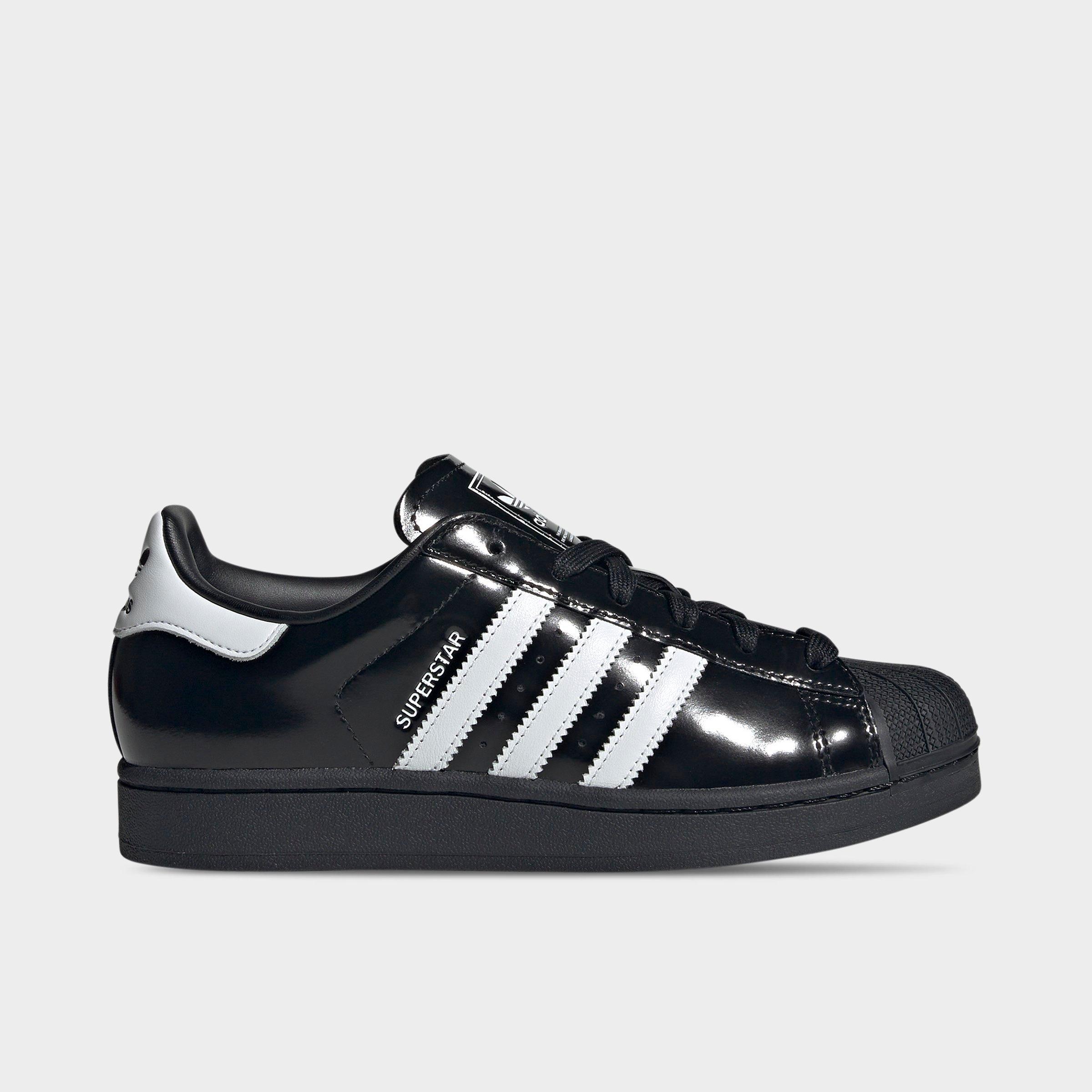 Adidas Women's Originals Superstar II LE Casual Shoes in Black/Black Size 5.5 Leather