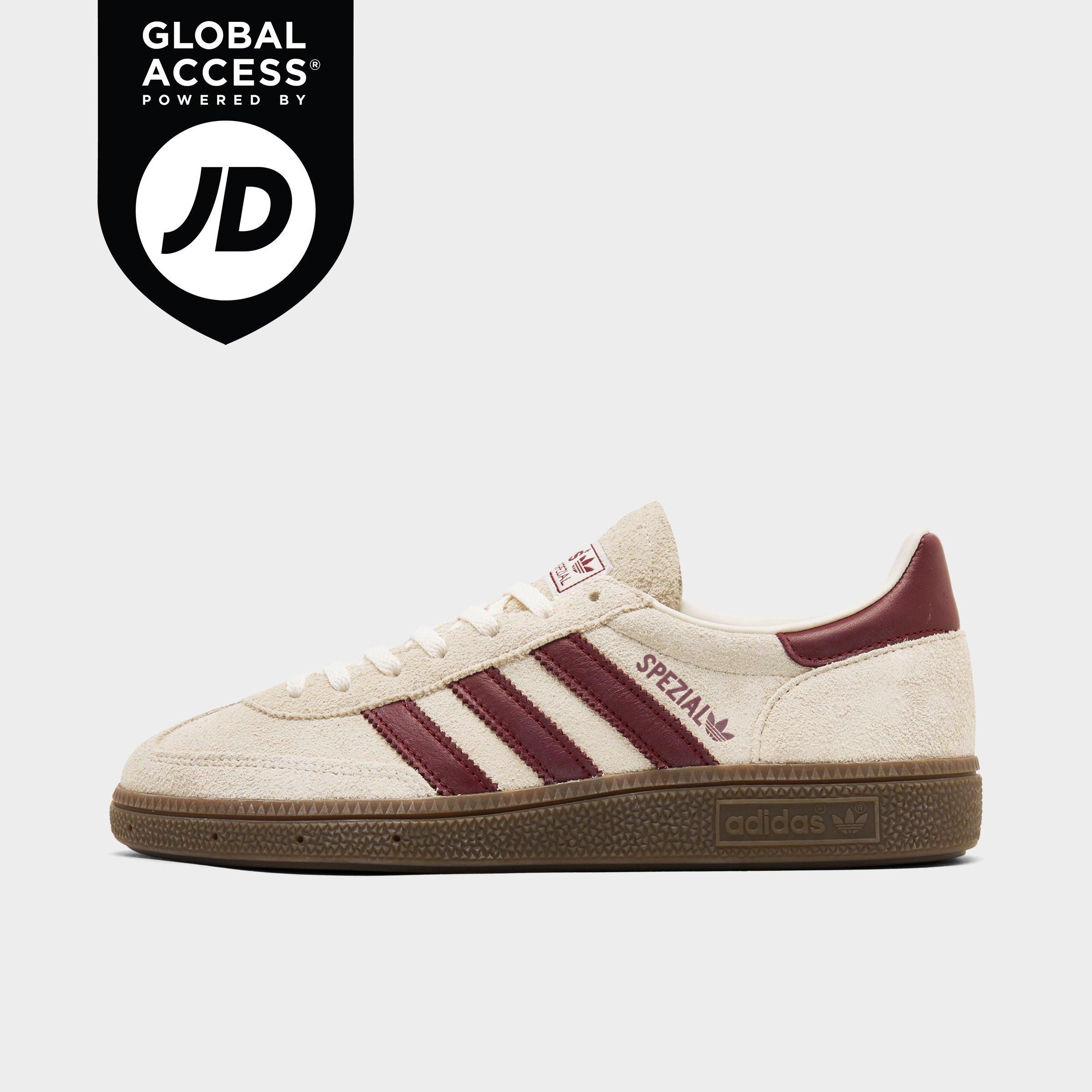 Adidas Originals Handball Spezial "off White/collegiate Burgundy" Sneakers In Multi
