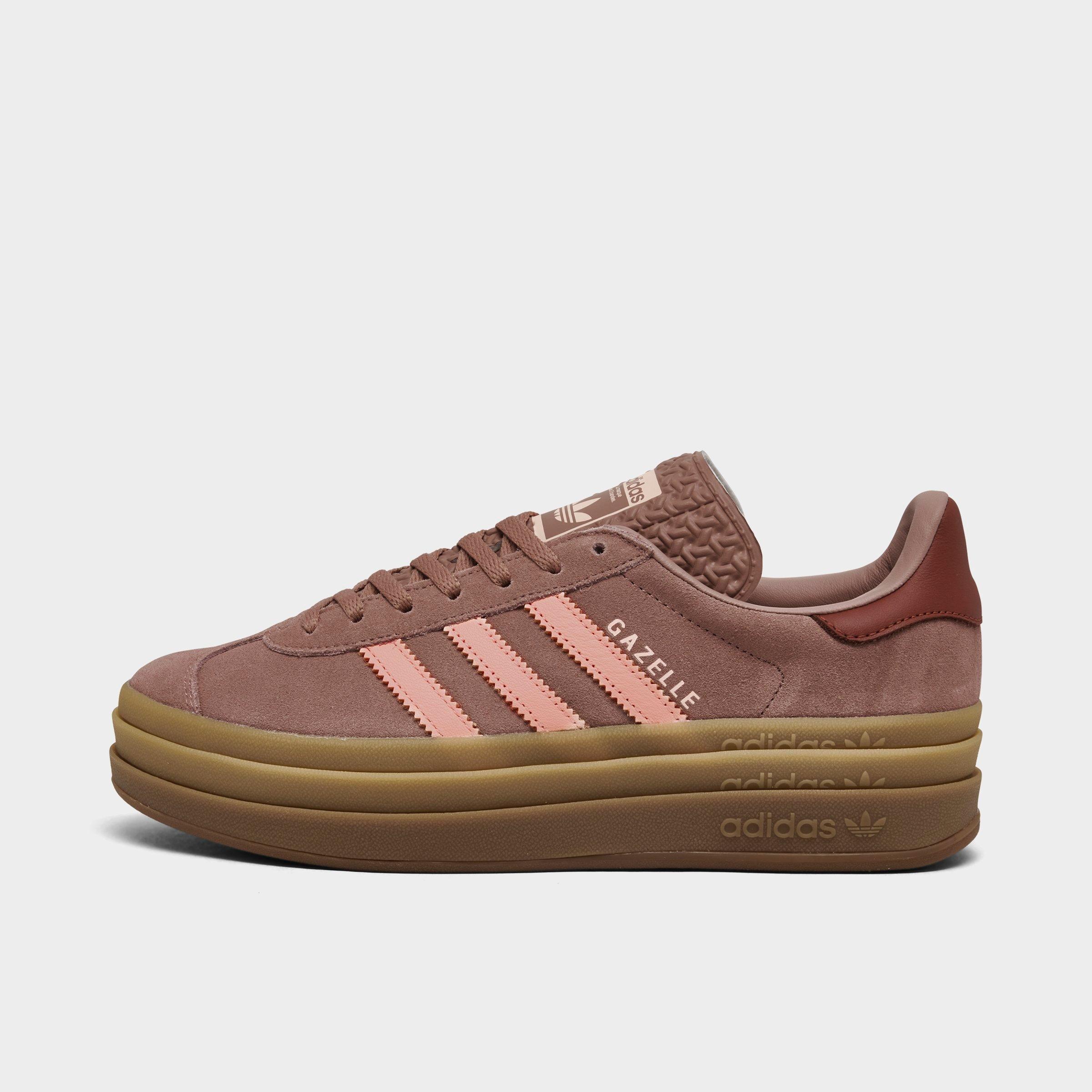 Adidas Women's Originals Gazelle Bold Casual Shoes in Purple/Clay Size 6 Suede