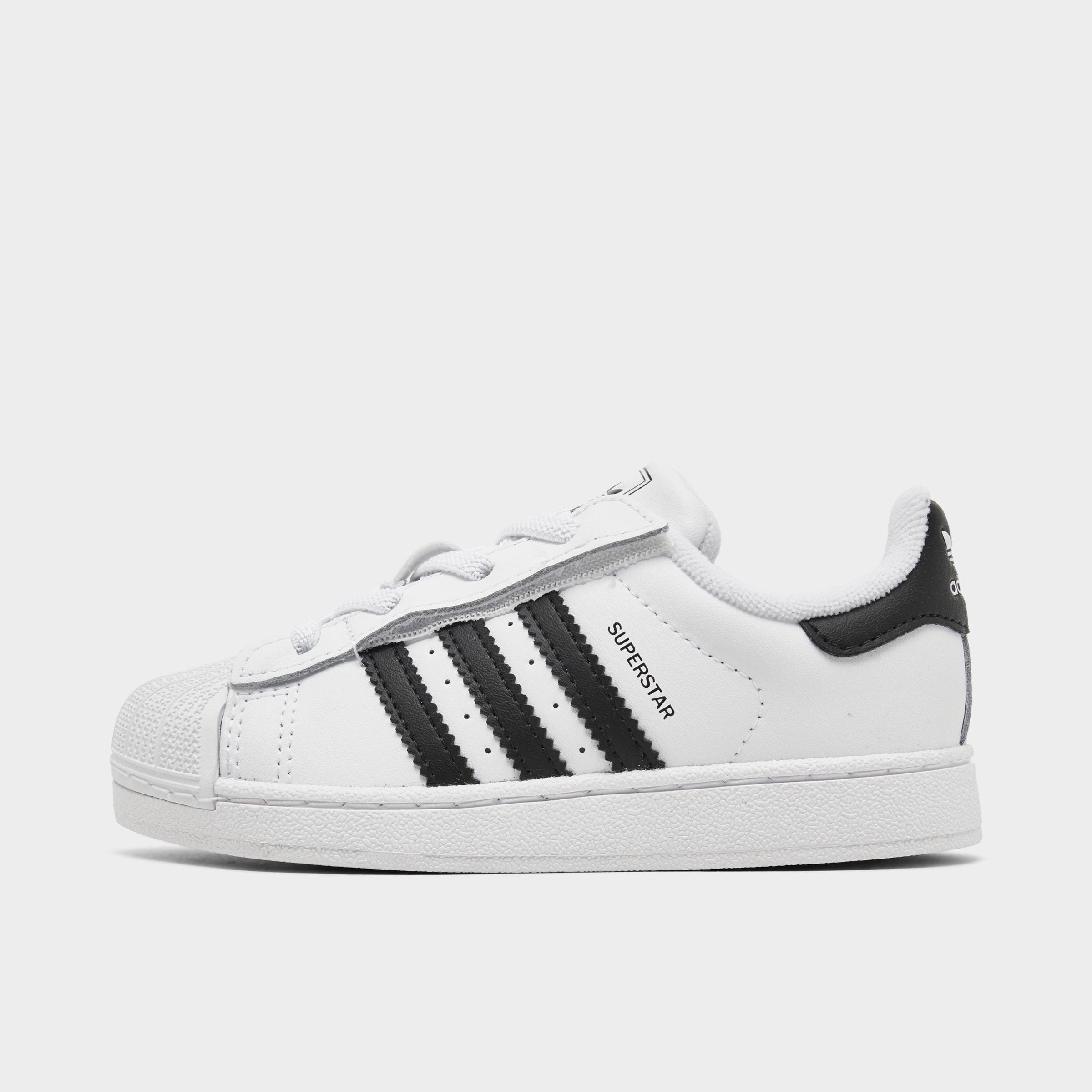 Adidas Originals Adidas Kids' Toddler Originals Superstar Ii Stretch Lace Casual Shoes In Cloud White/core Black/cloud White