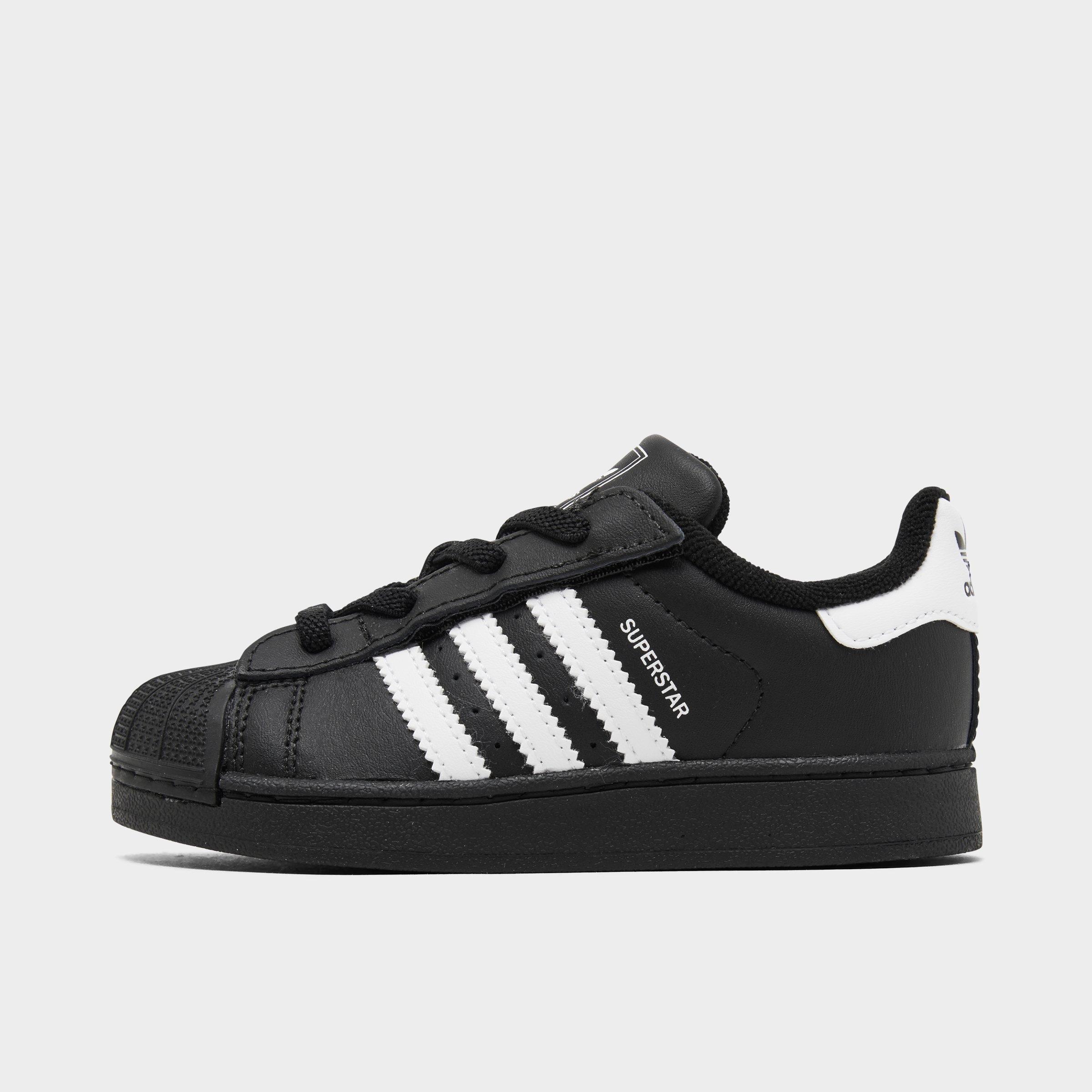 Adidas Originals Adidas Kids' Toddler Originals Superstar Ii Stretch Lace Casual Shoes In Core Black/cloud White/core Black