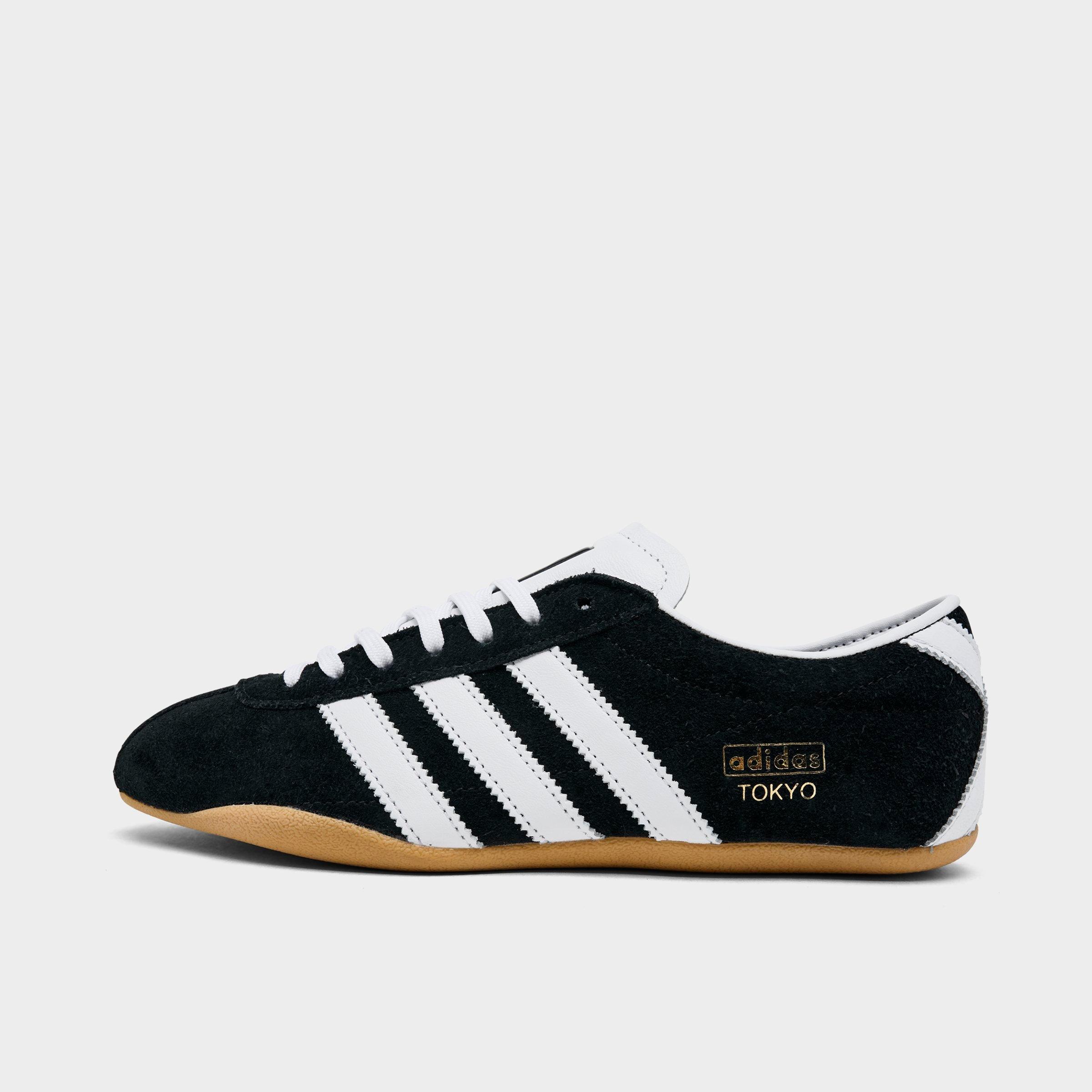 Adidas Originals Adidas Tokyo Low Top Suede Sneaker In Black