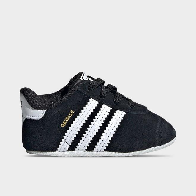 Infant adidas Originals Gazelle Stretch Lace Crib Shoes