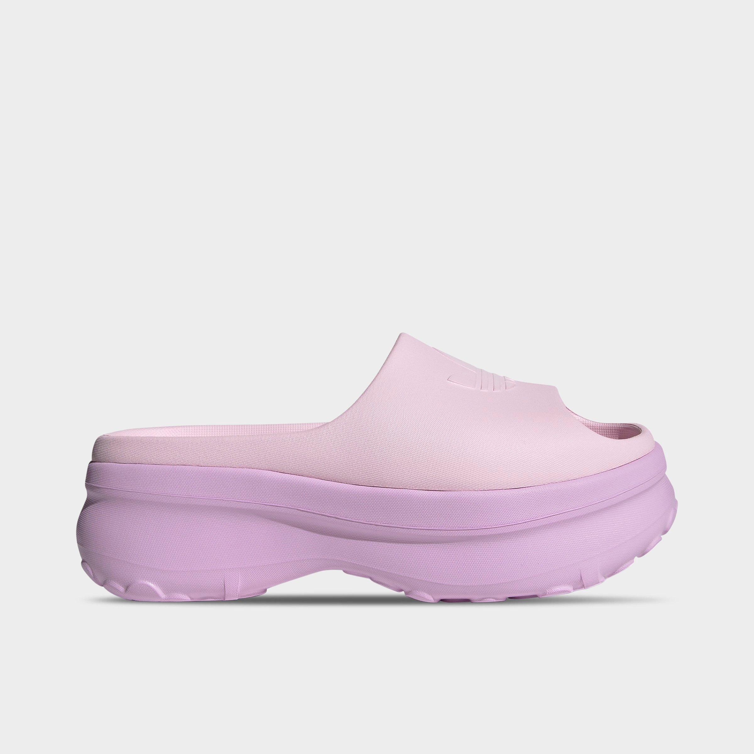 Adidas Women's Originals adiFOM Stan Smith Slide Sandals in Pink/White Size 5