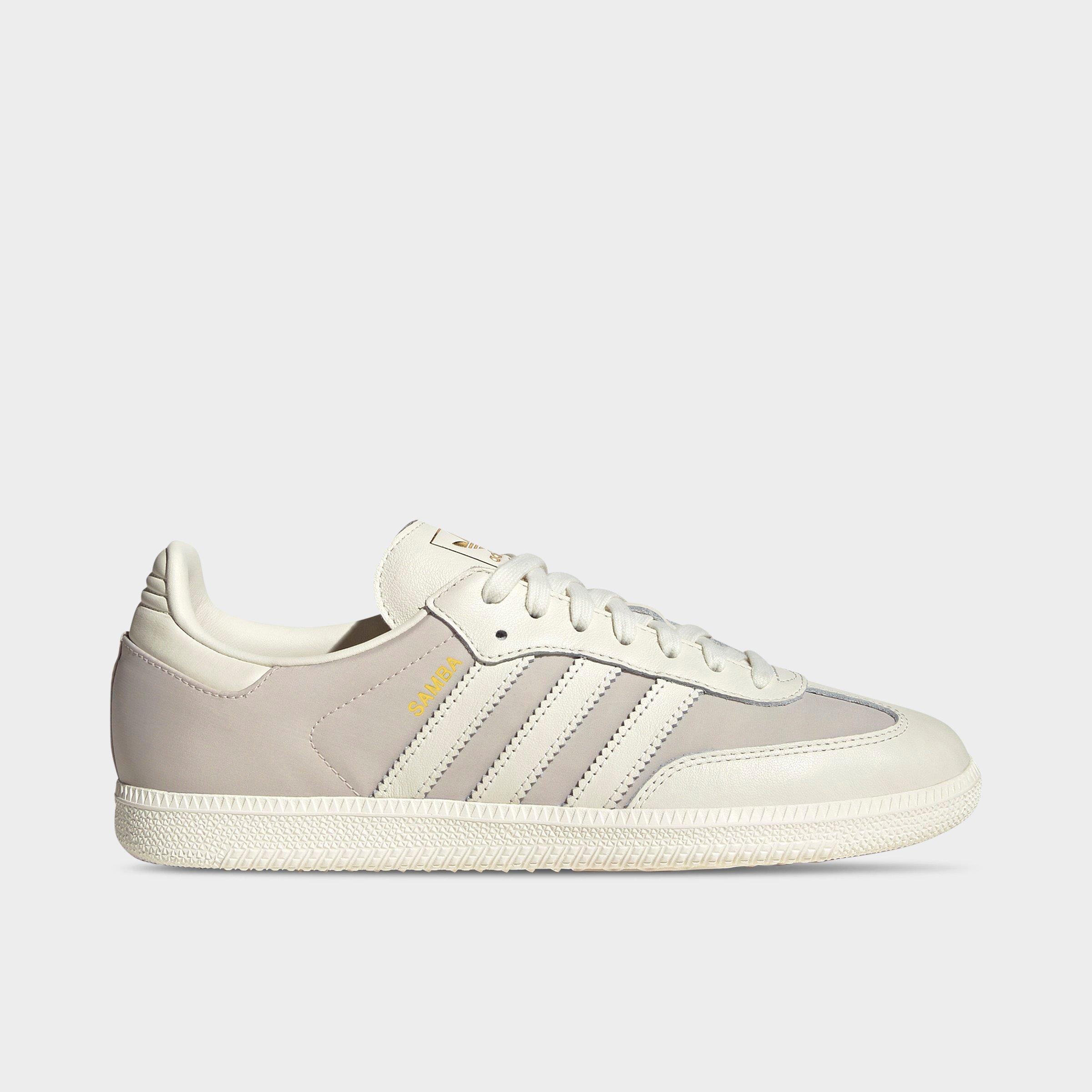Adidas Men's Originals Samba OG Casual Shoes in White/Off White Size 4.5 Leather/Suede