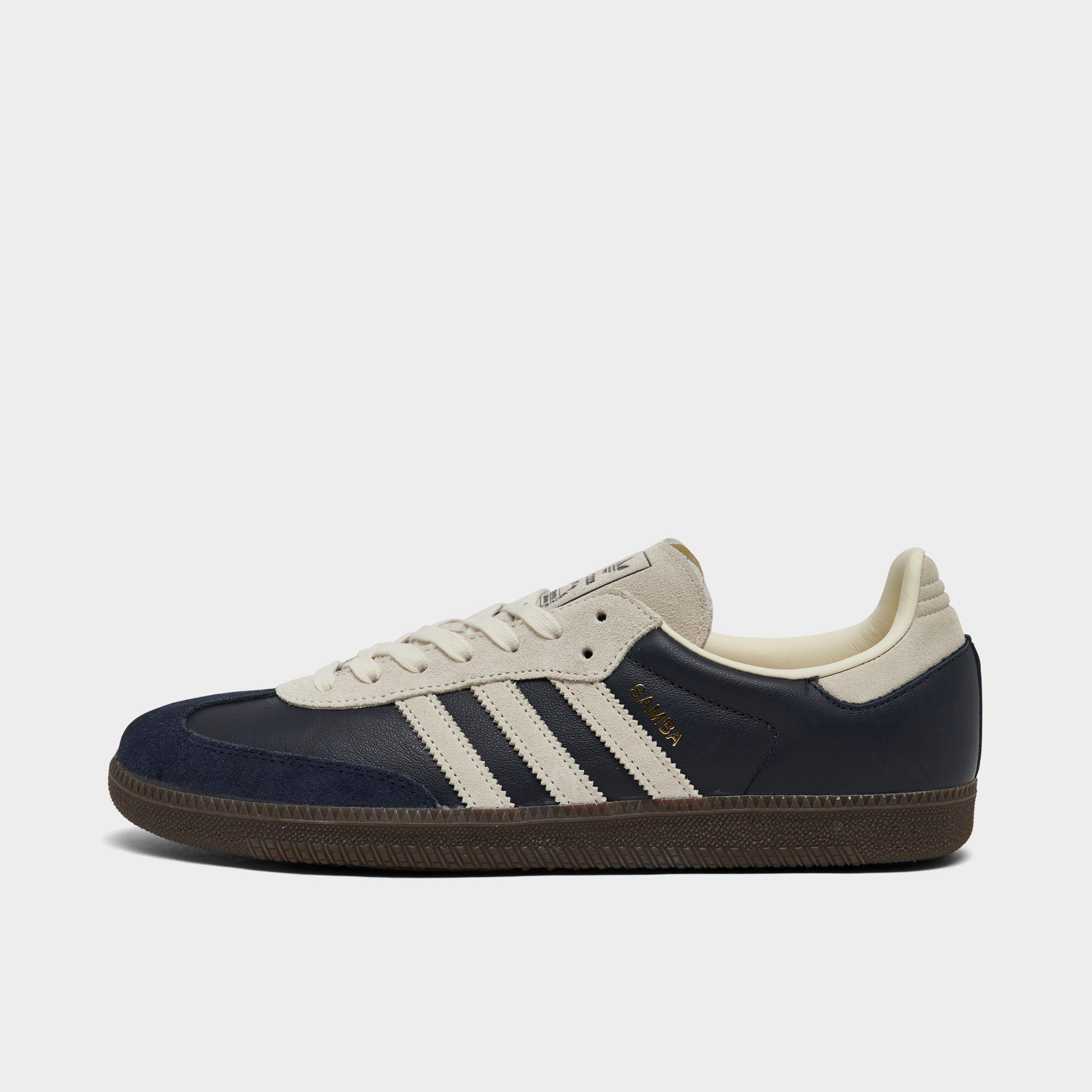 Adidas Men's Originals Samba OG Casual Shoes in Blue/Aurora Ink Size 9.5 Leather/Suede