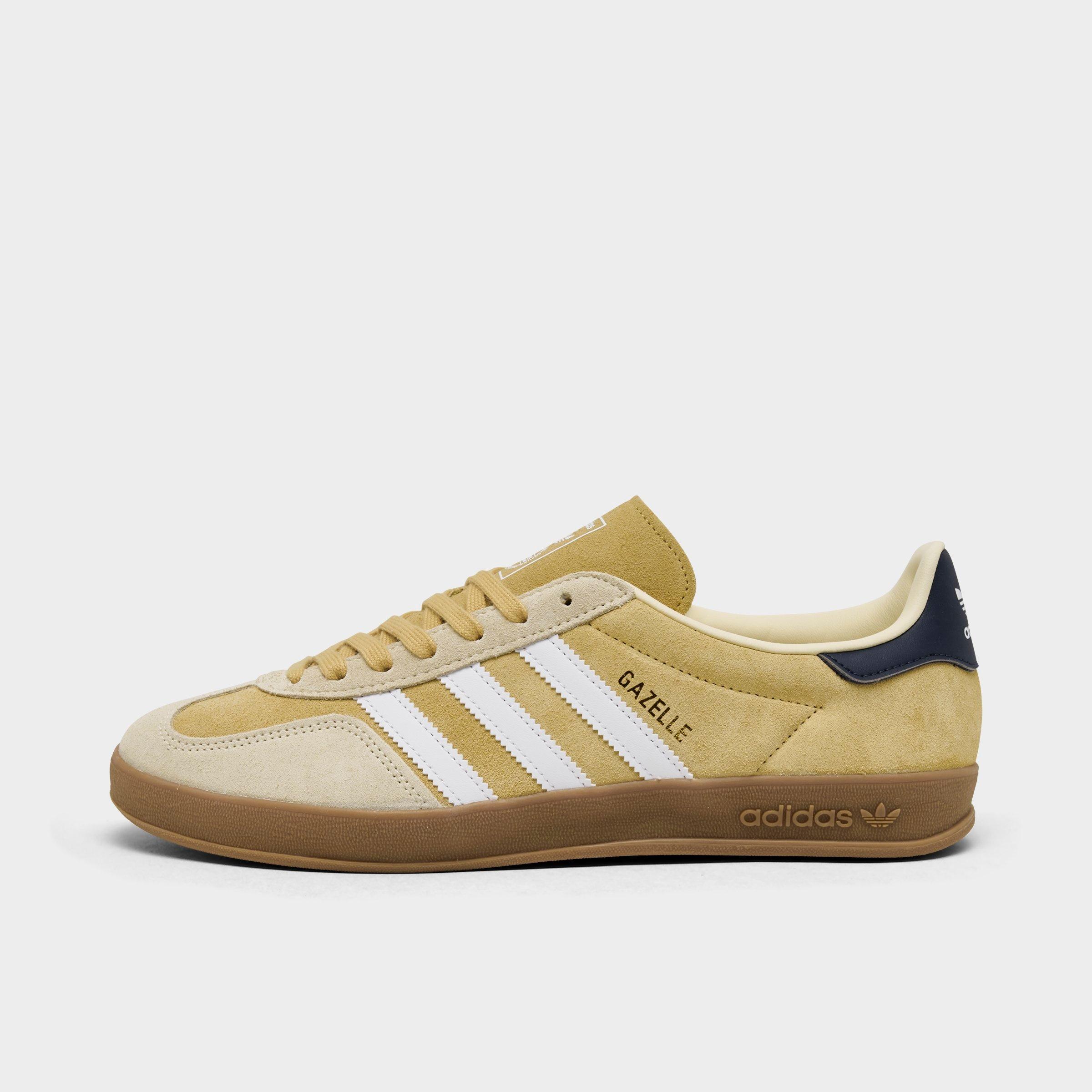 Adidas Men's Originals Gazelle Indoor Casual Shoes in Beige/Oat Size 11 Leather/Suede