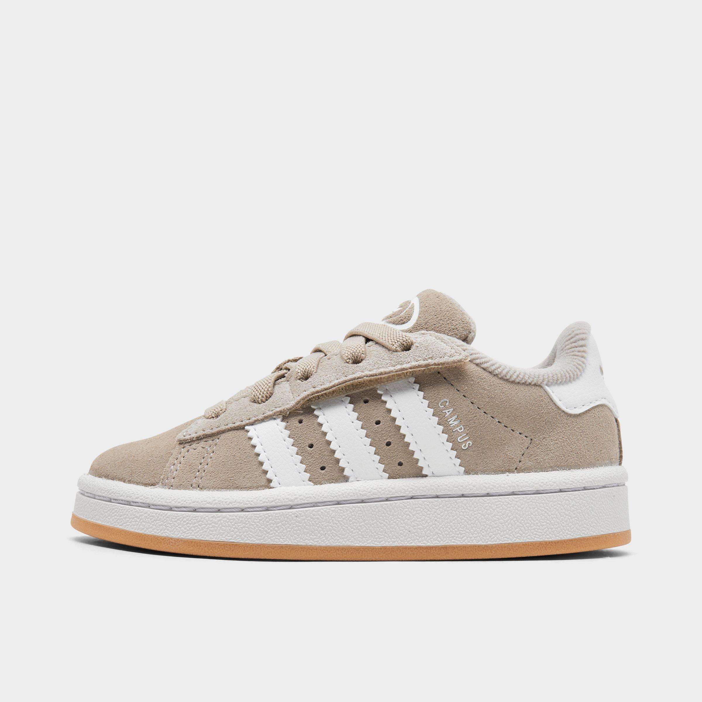 Adidas Kids' Toddler Originals Campus 00s Comfort Closure Stretch Lace Casual Shoes in Beige/Wonder Beige Size 5 Suede