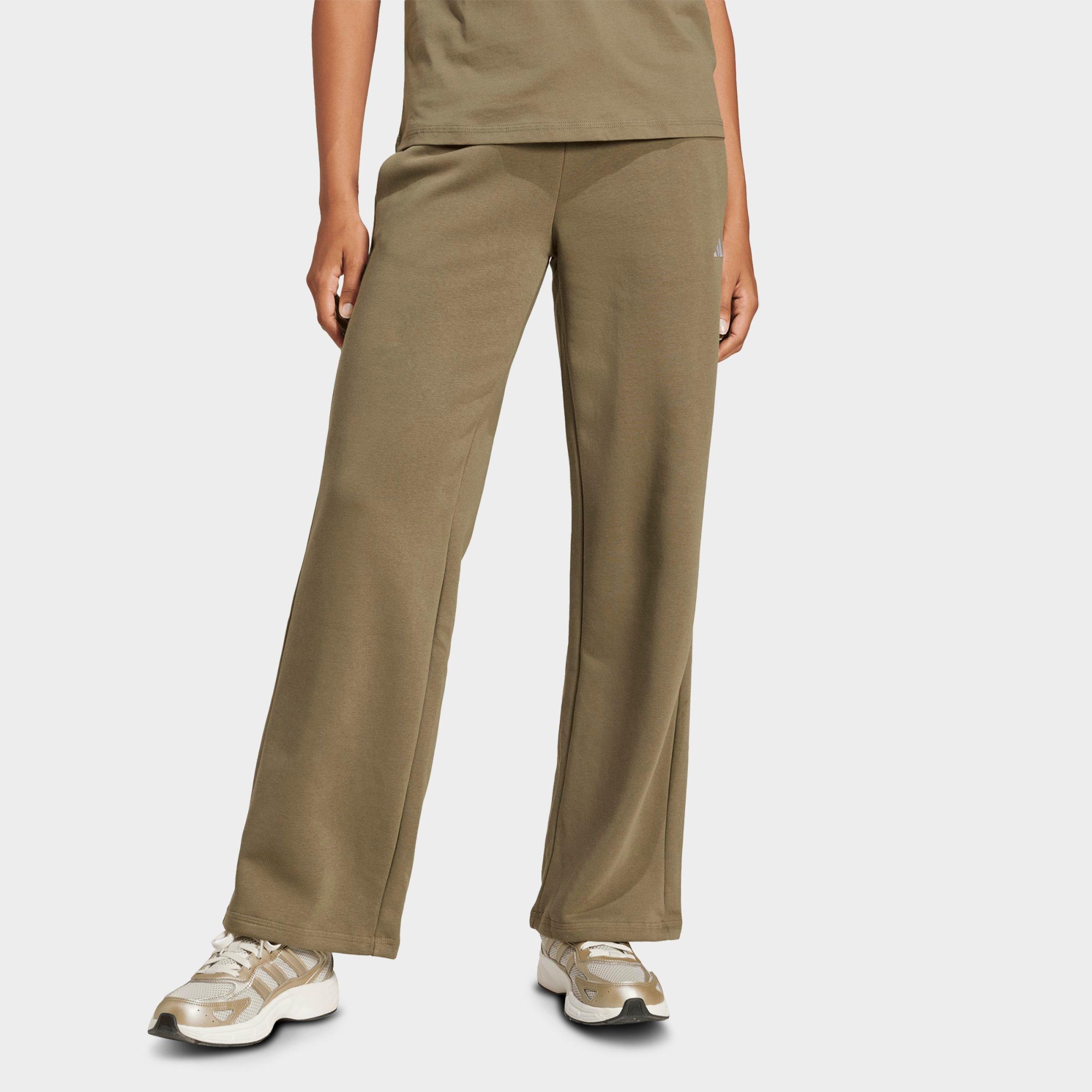 adidas Women's Sportswear Essentials Small Logo Feel Cozy Open-Hem Pants